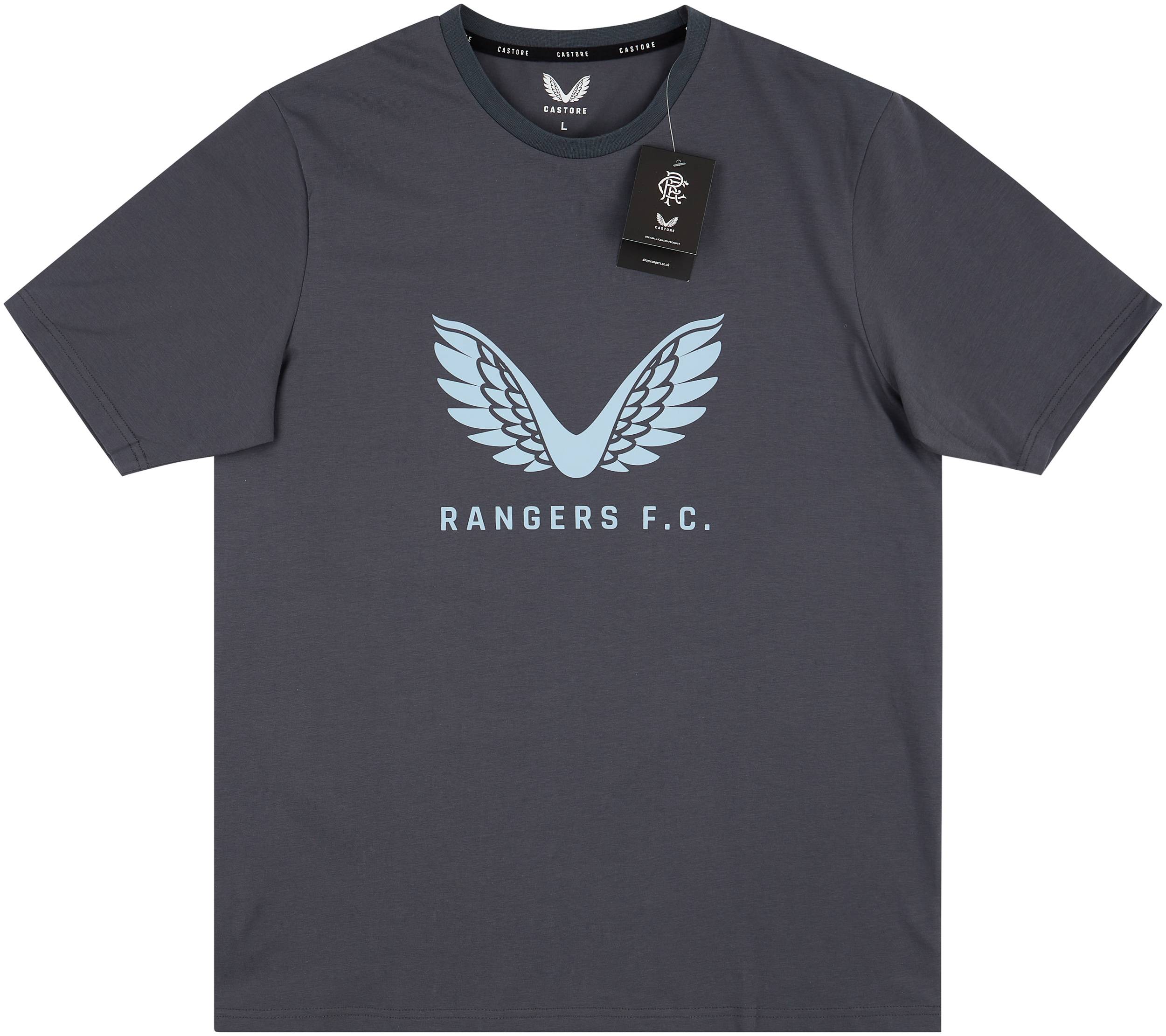 2022-23 Rangers Castore Logo Tee