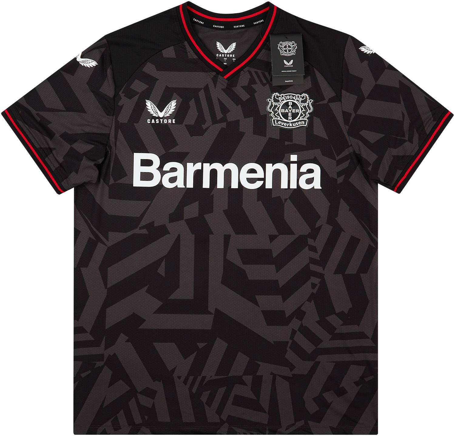 2022-23 Bayer Leverkusen Player Issue Pro Away Shirt