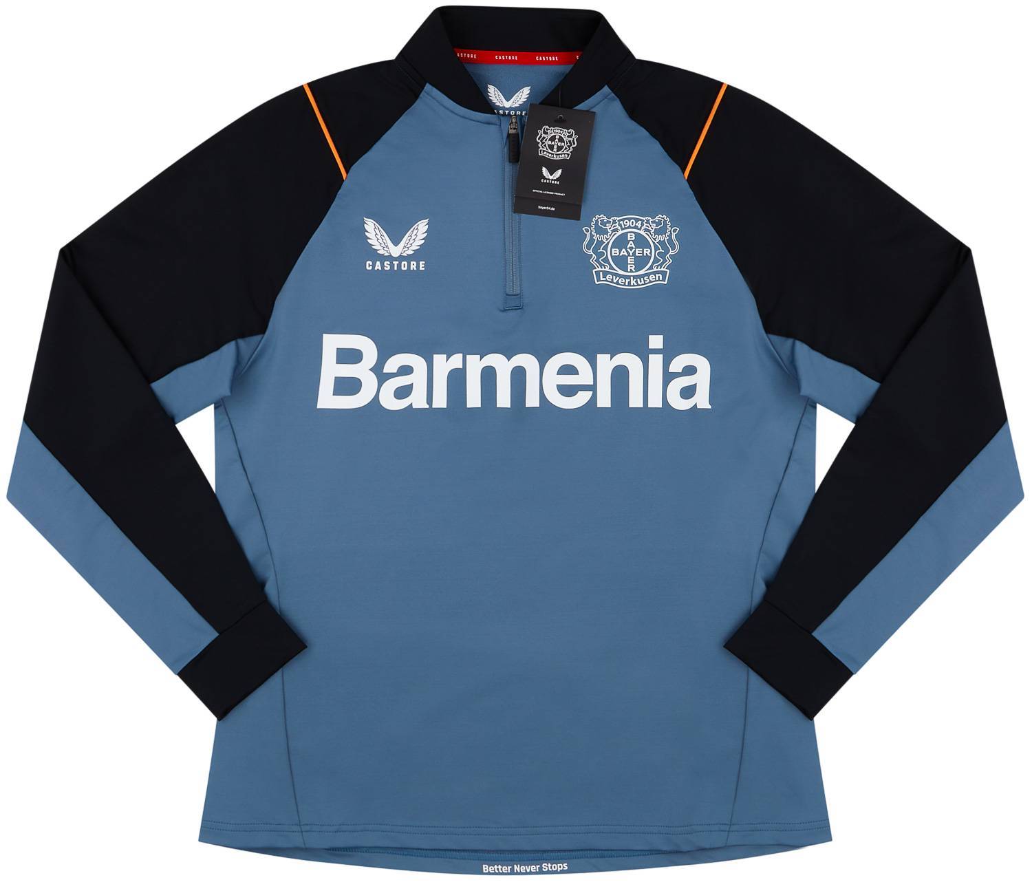2022-23 Bayer Leverkusen Castore 1/4 Zip Training Top (Womens)
