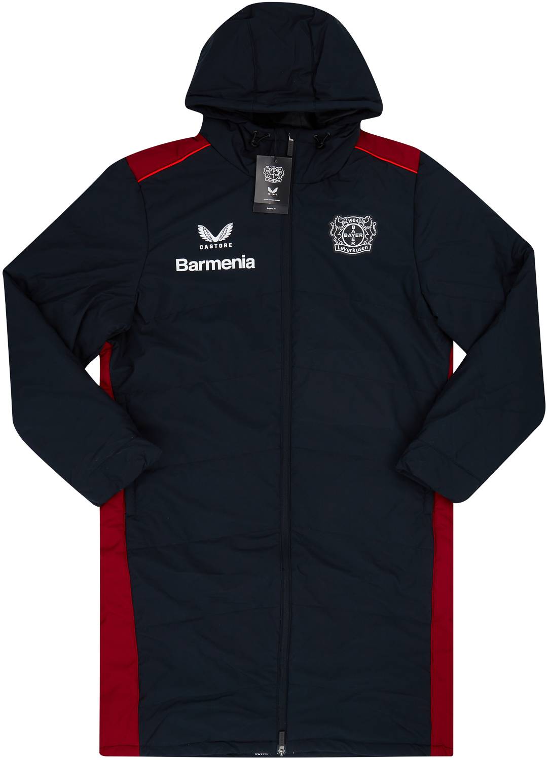 2022-23 Bayer Leverkusen Castore Long Bench Jacket