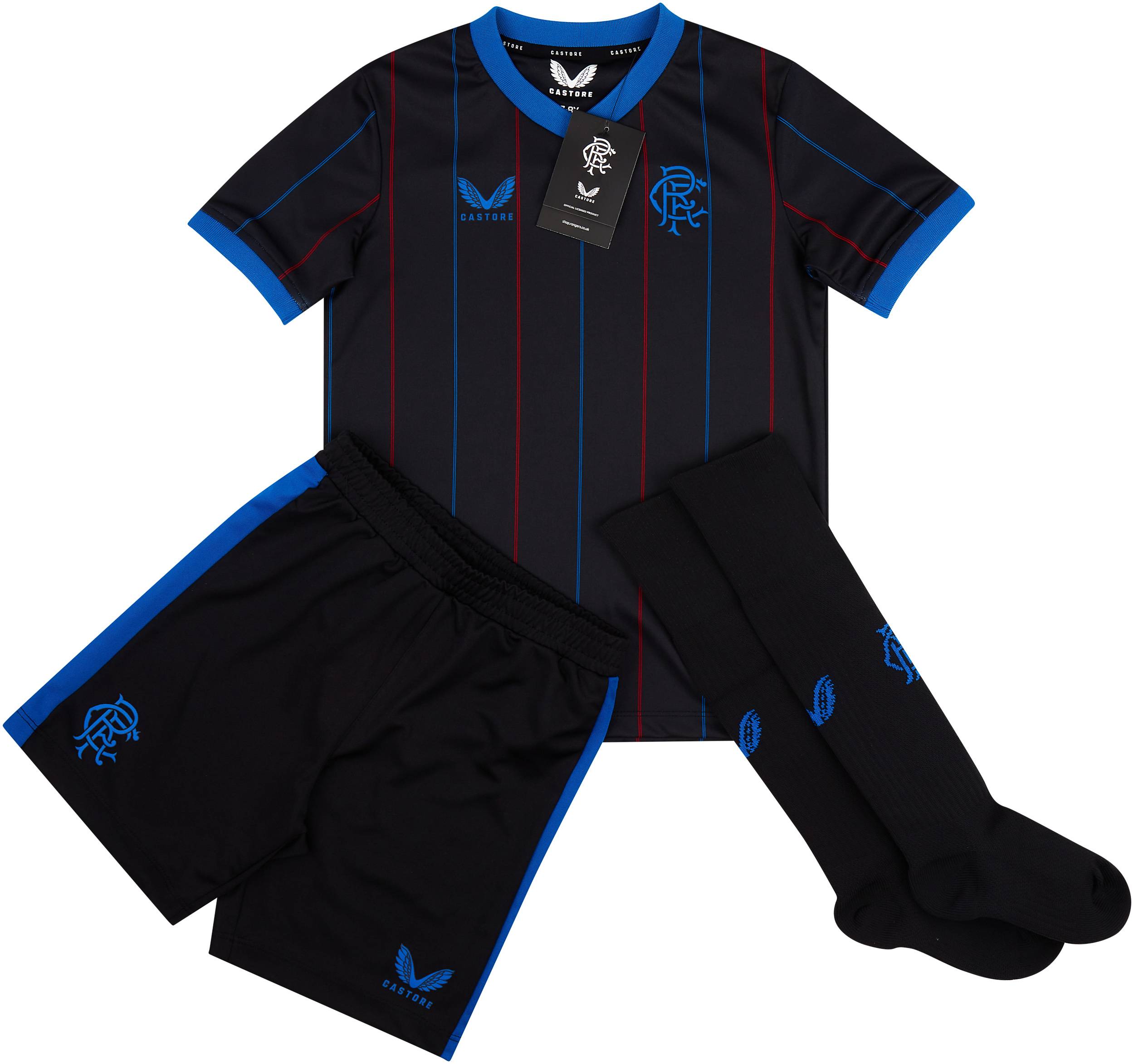 2022-23 Rangers Fourth Full Kit (Little Kids)