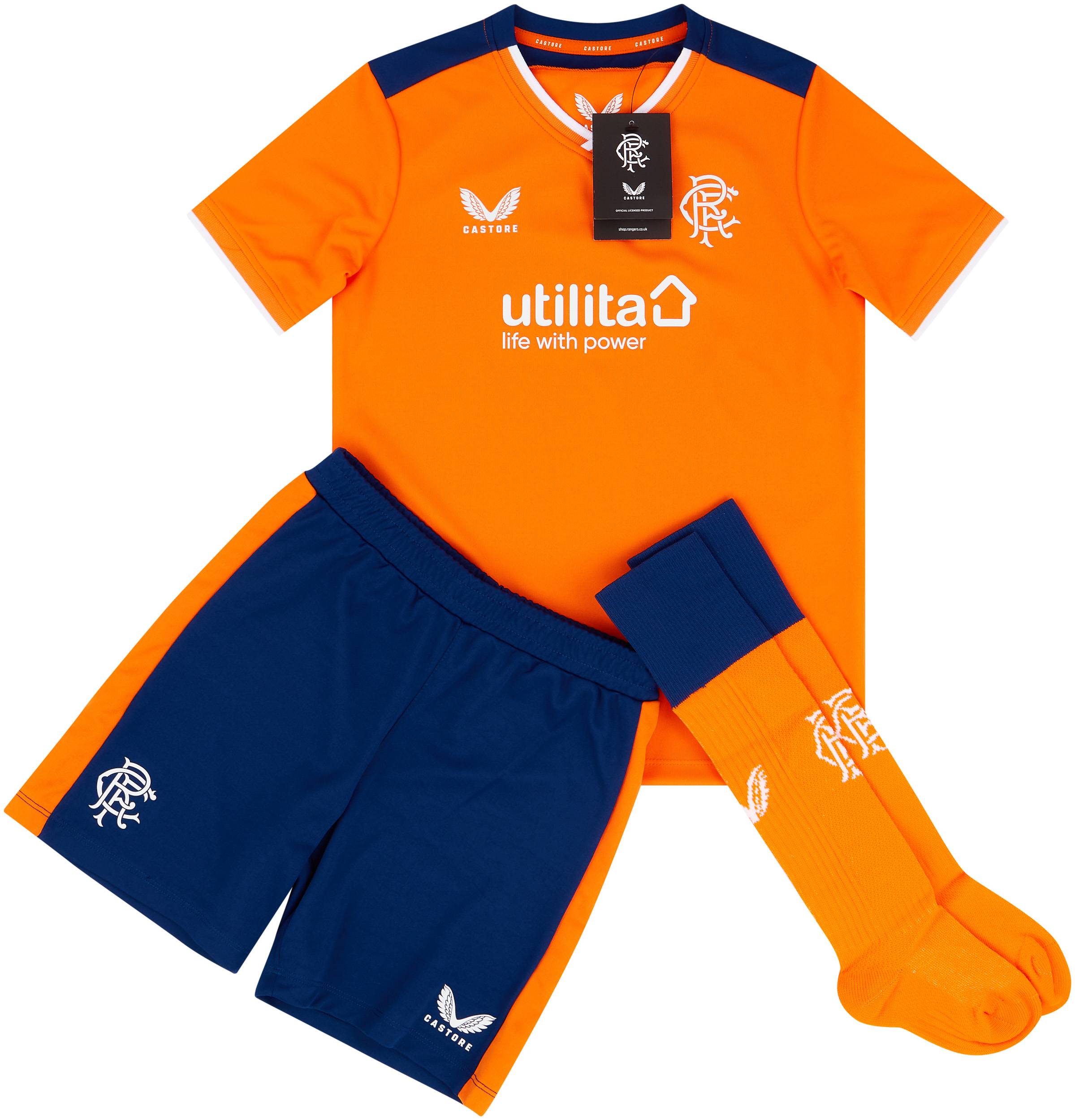 2022-23 Rangers Third Full Kit (Little Kids)