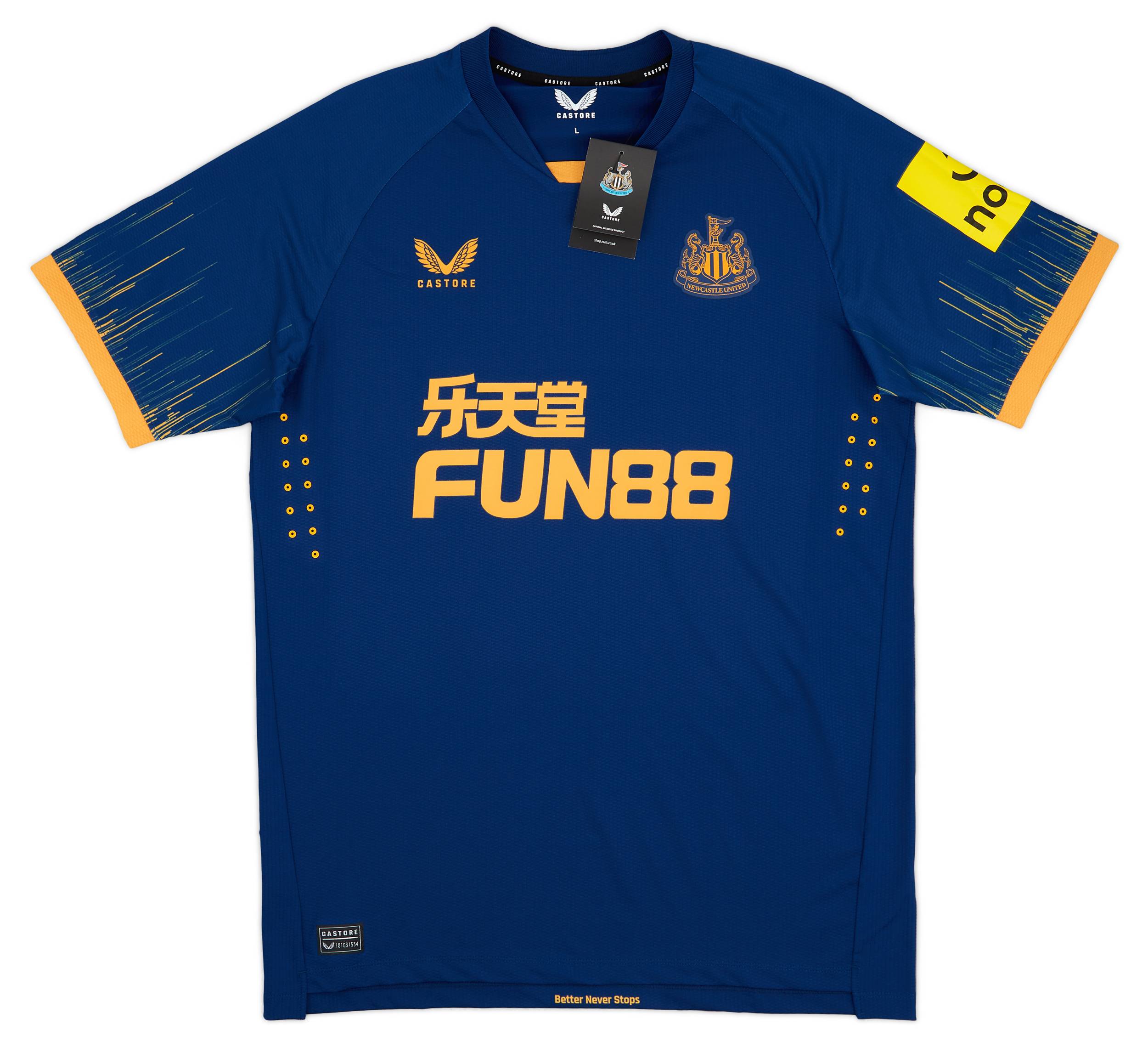 2022-23 Newcastle Authentic Away Shirt