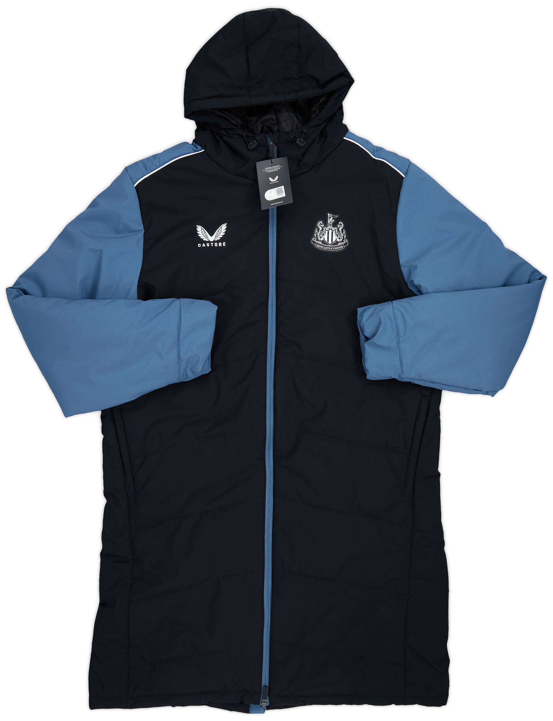 2021-22 Newcastle Castore Long Padded Jacket (XL)