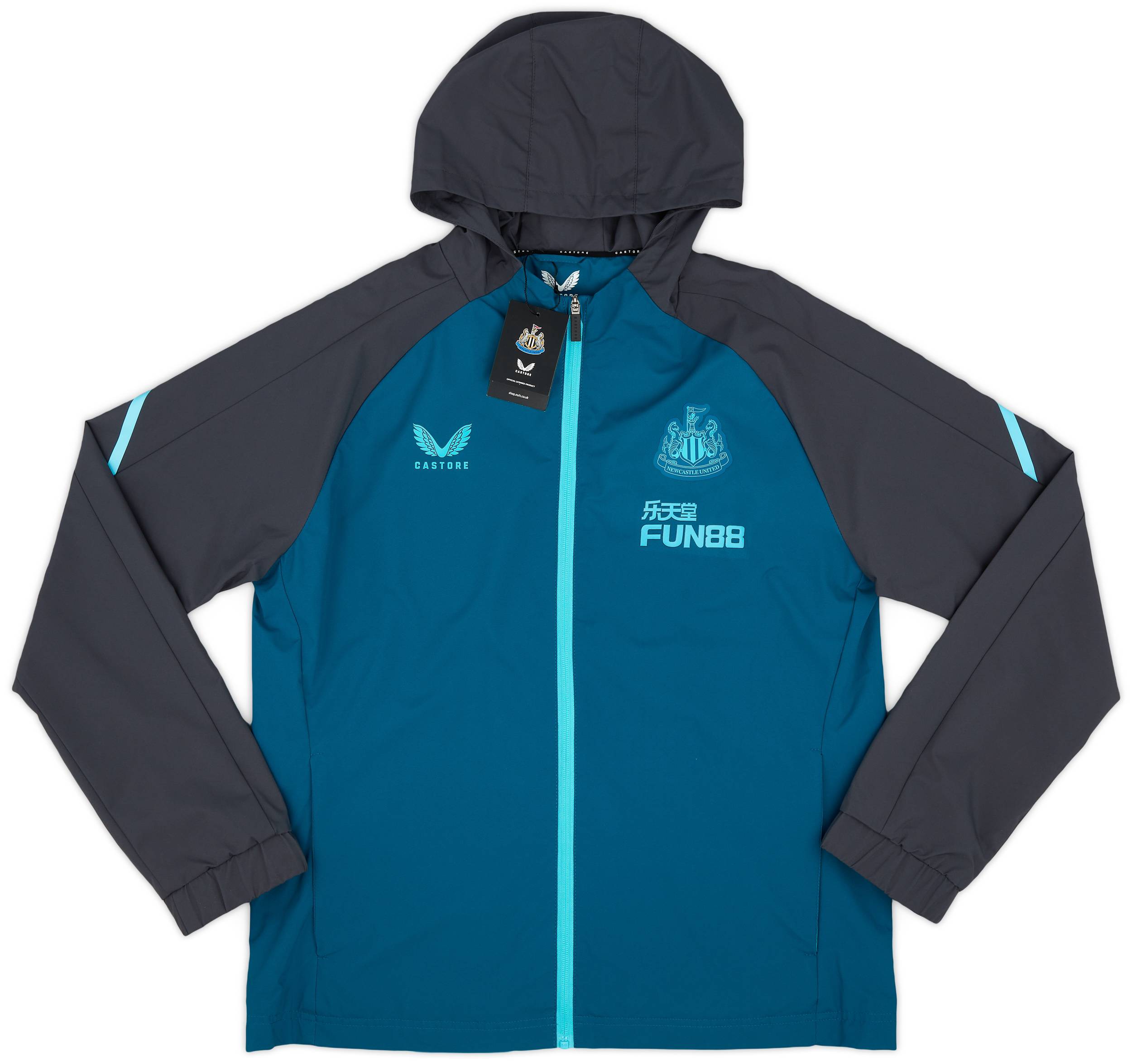 2022-23 Newcastle Castore Hooded Jacket (L)