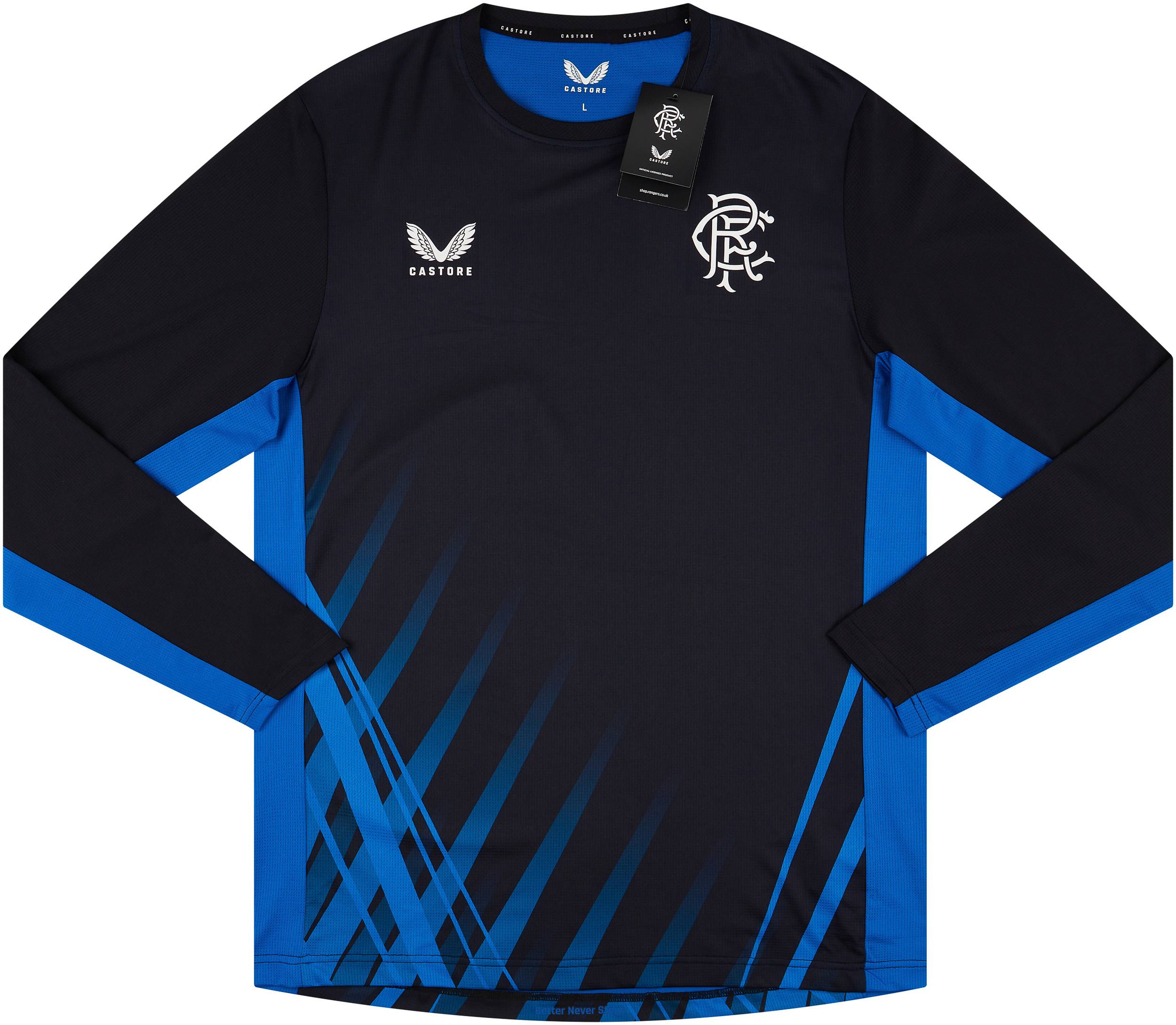 2022-23 Rangers Castore Training L/S Shirt