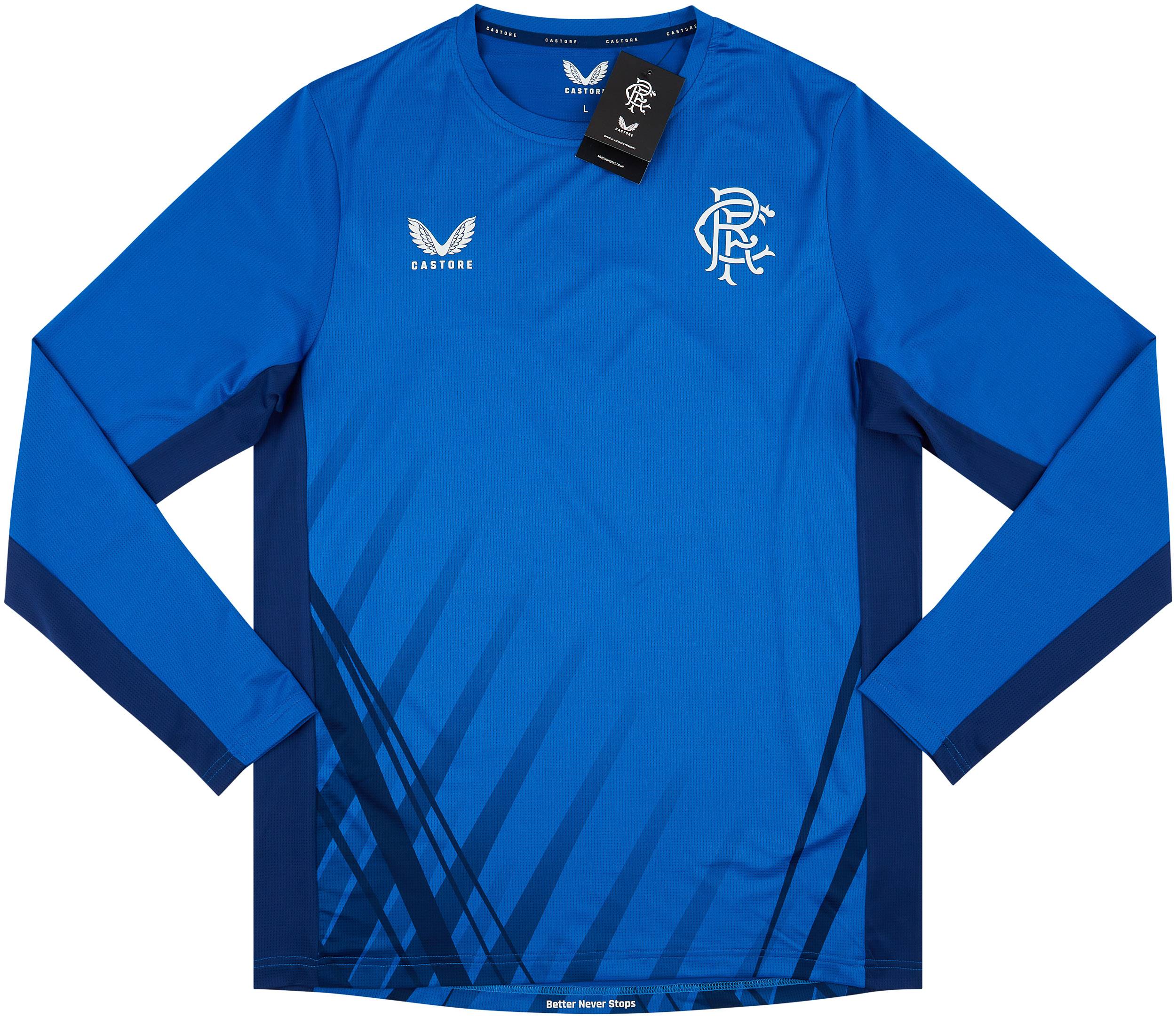 2022-23 Rangers Castore Training L/S Tee