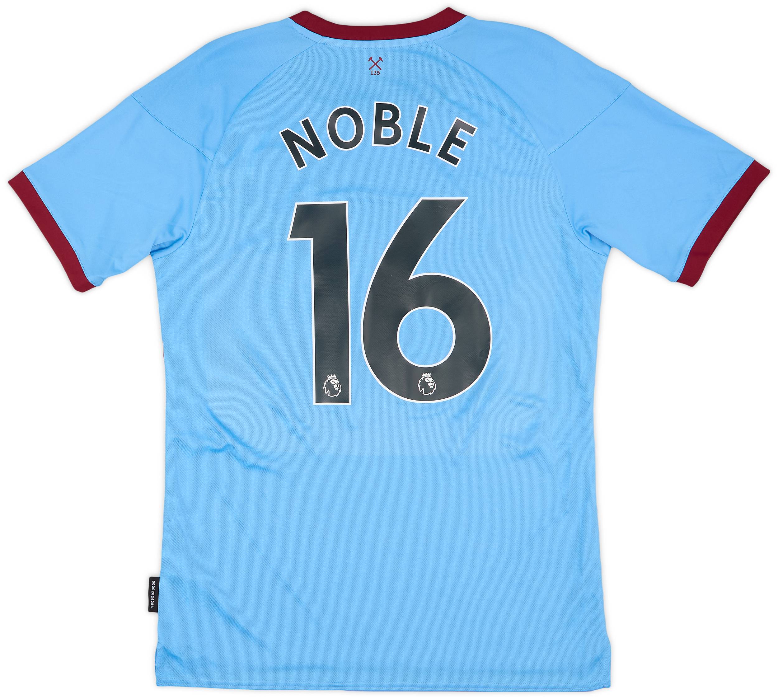2020-21 West Ham Away Shirt Noble #16 - 8/10 - (M)