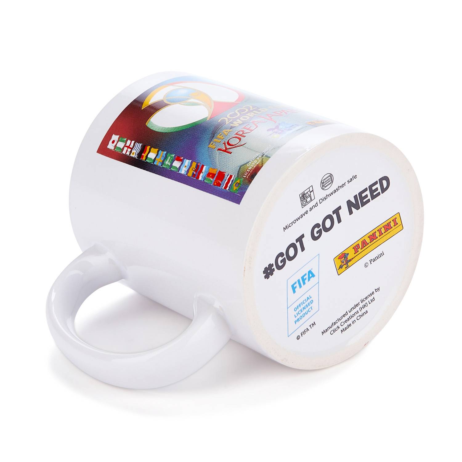 Panini Korea & Japan '02 FIFA World Cup Mug