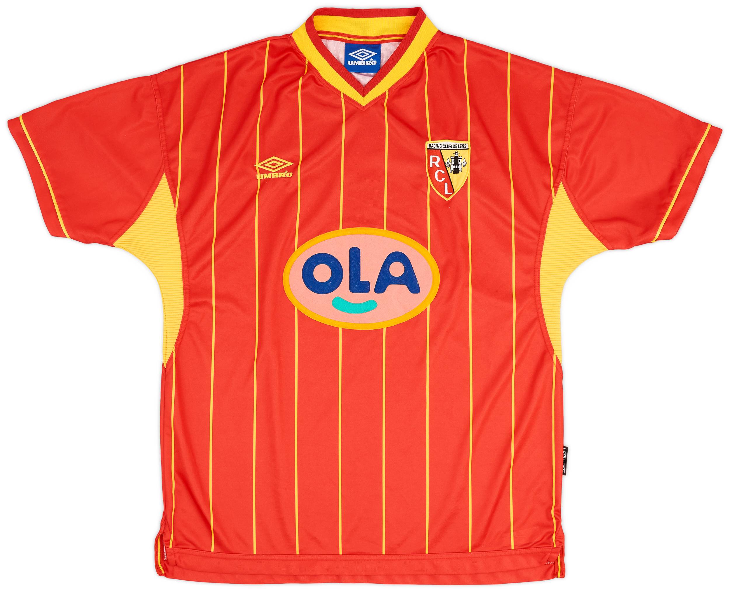 1999-00 Lens Home Shirt - 9/10 - (XL)