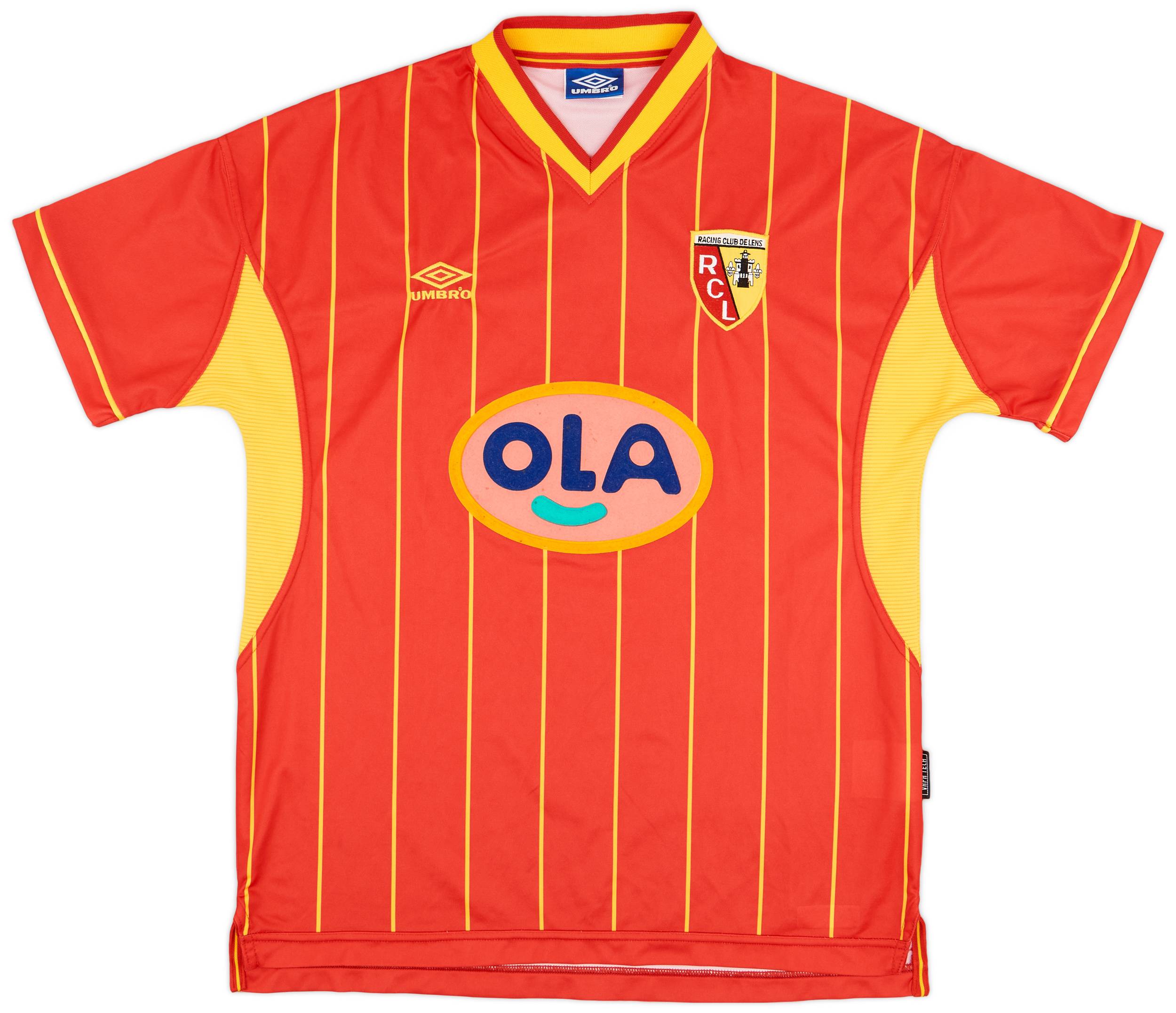 1999-00 Lens Home Shirt - 8/10 - (XL)