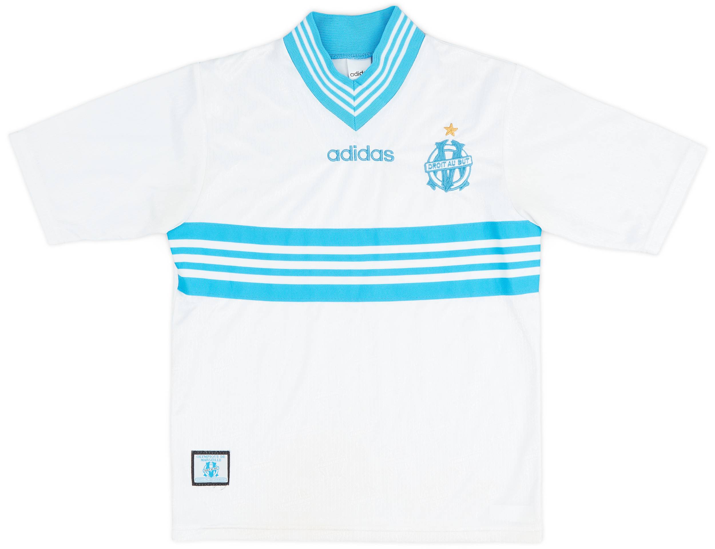 1997-98 Olympique Marseille Home Shirt - 9/10 - (XS)
