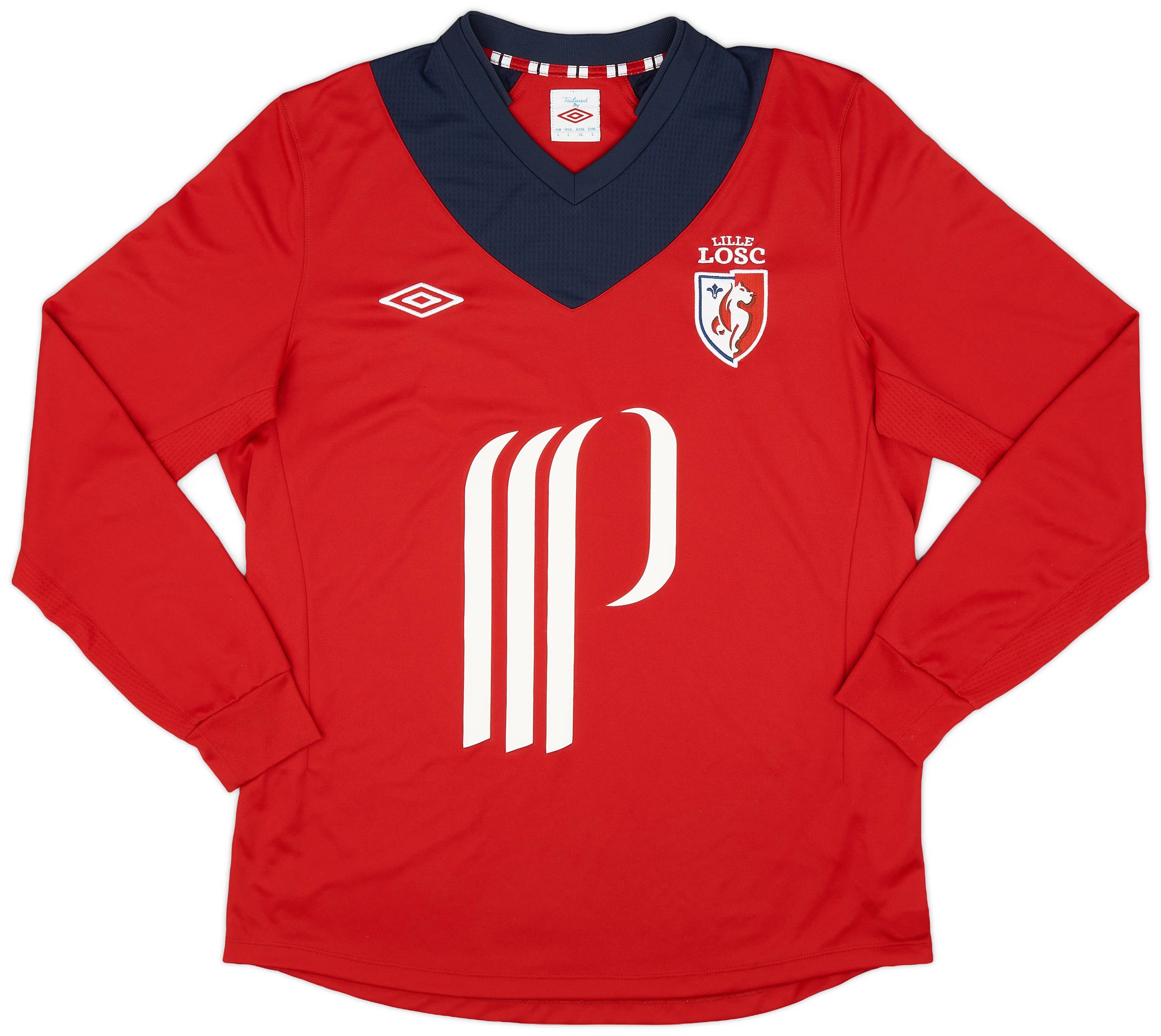 2012 13 Lille Home L S Shirt 9 10 L