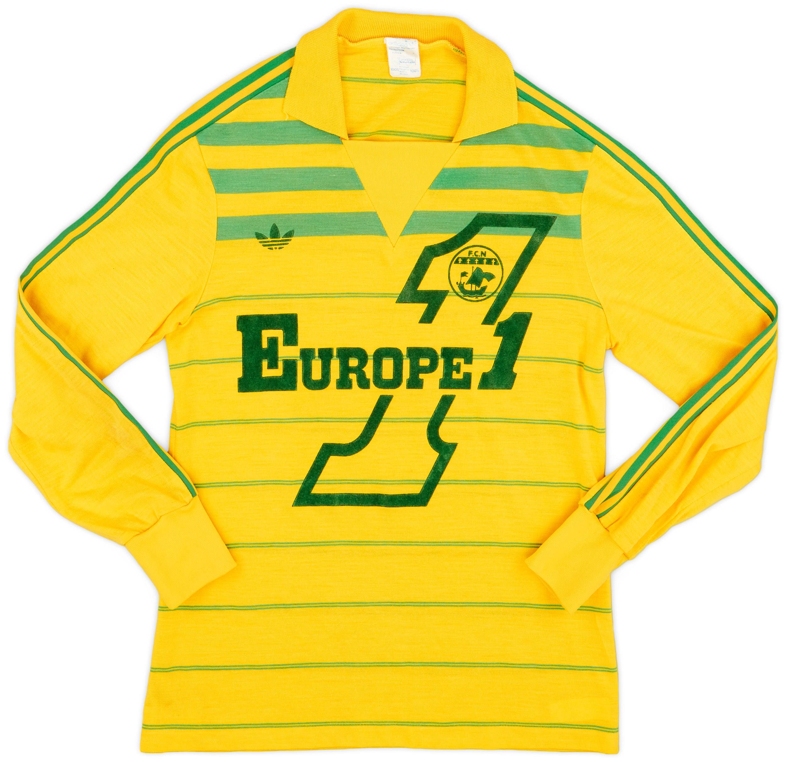 1985-86 Nantes Home L/S Shirt - 9/10 - (S)