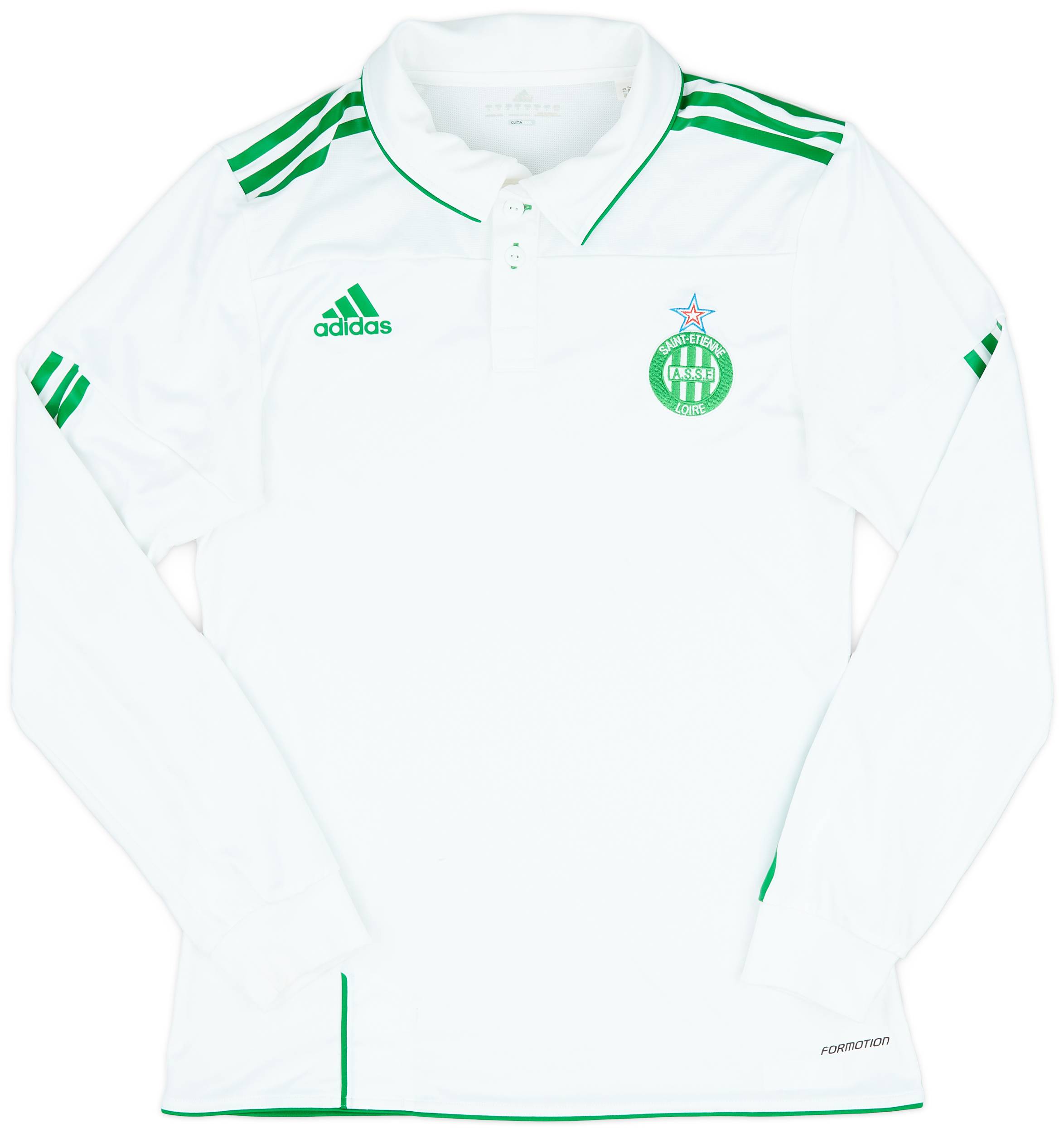 2010-11 Saint Etienne Player Issue Away L/S Shirt - 8/10 - (M)