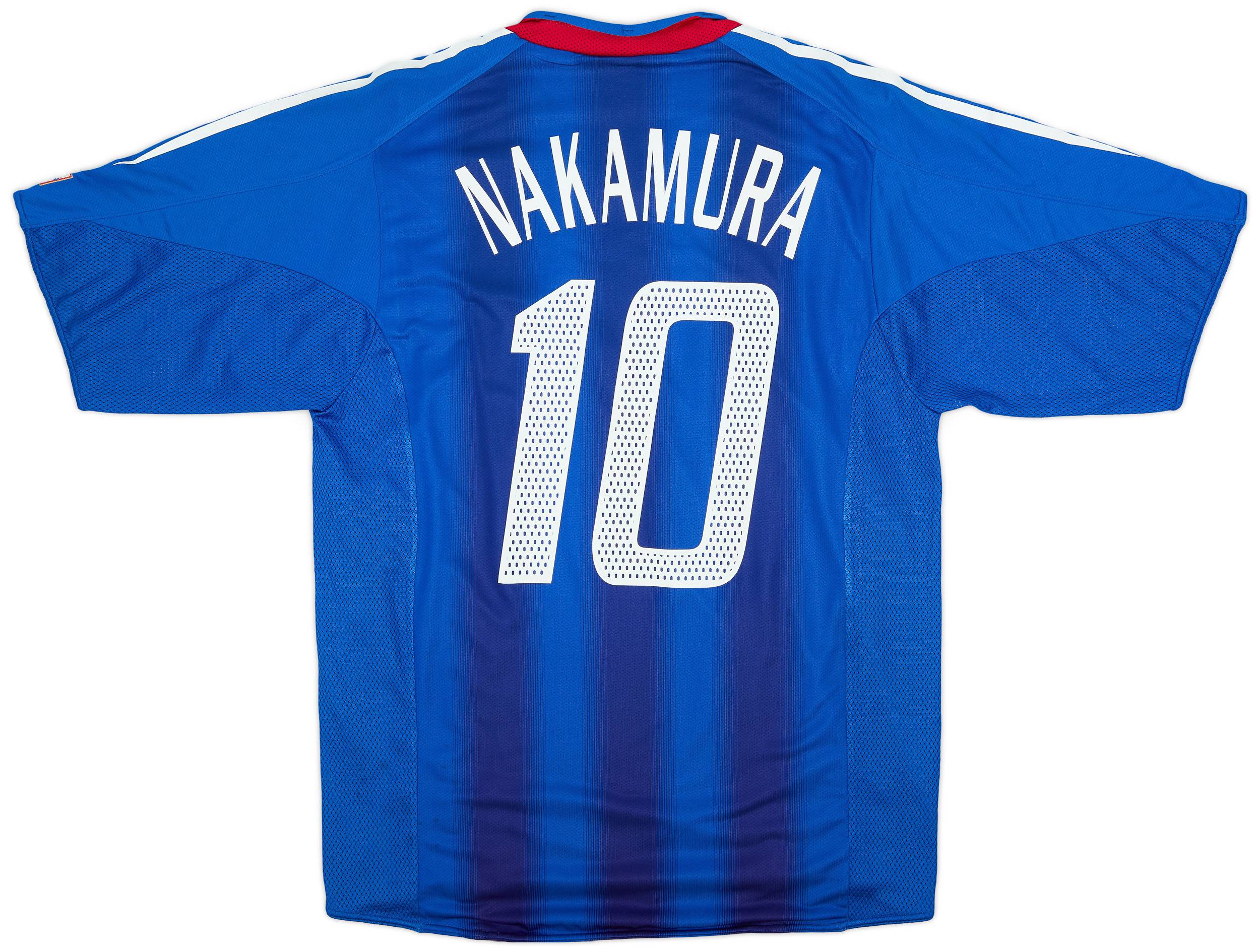 2004-06 Japan Player Issue Home Shirt Nakamura #10 - 7/10 - (M)