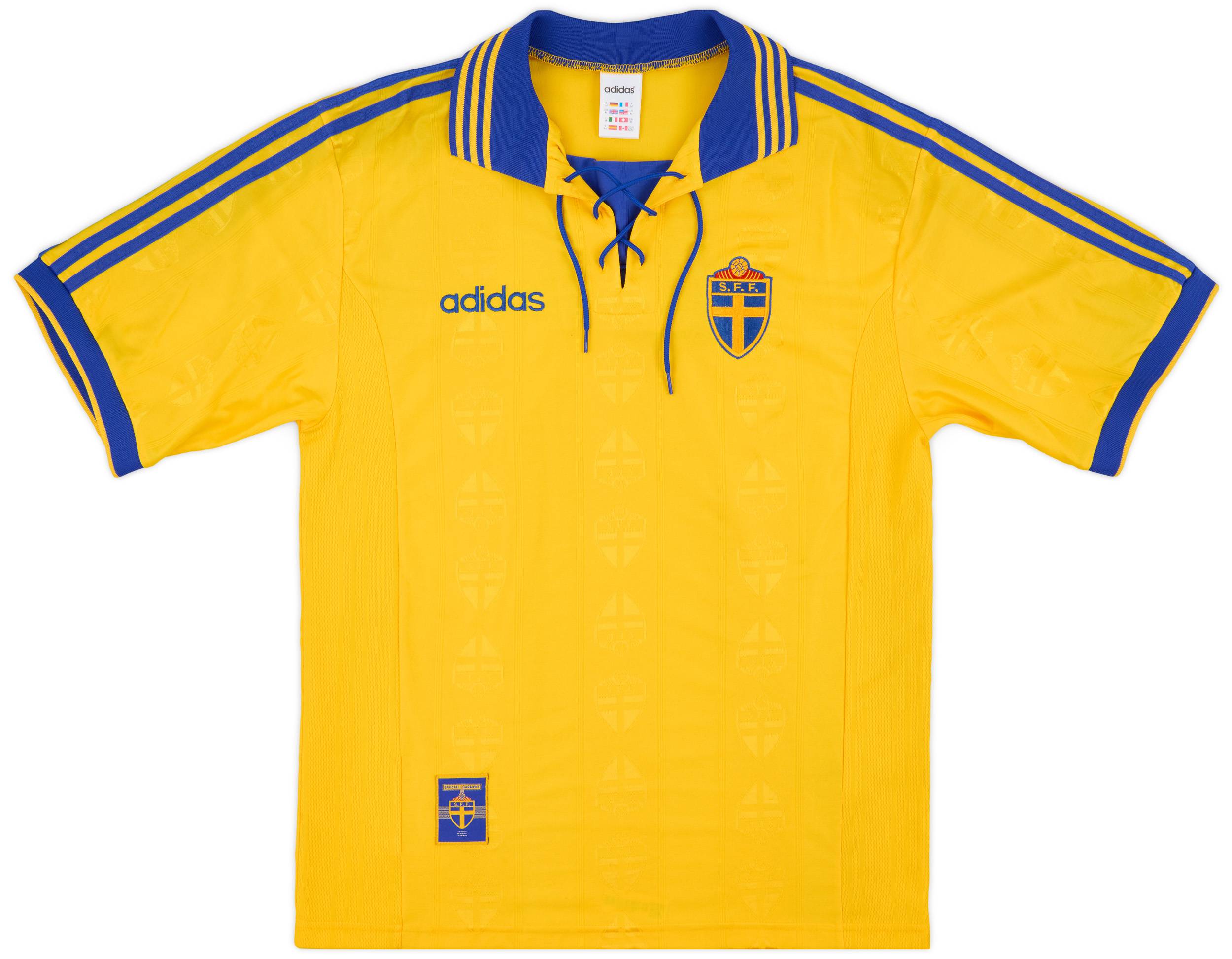スウェーデン代表 98/99 ホーム ユニフォーム スウェーデン代表 98/99 ホーム ユニフォーム スウェーデン代表