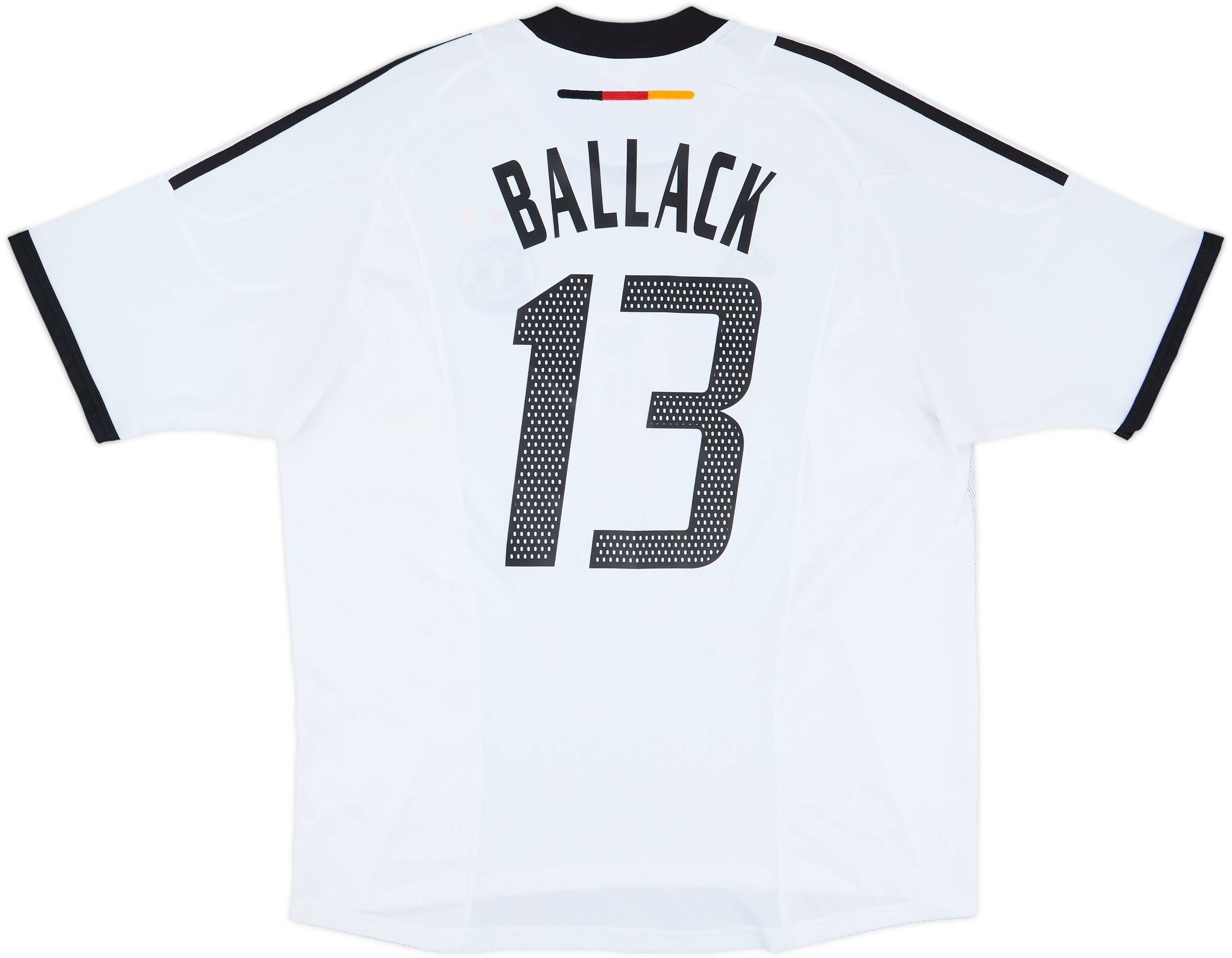 2002-04 Germany Home Shirt Ballack #13 - 6/10 - (XL)