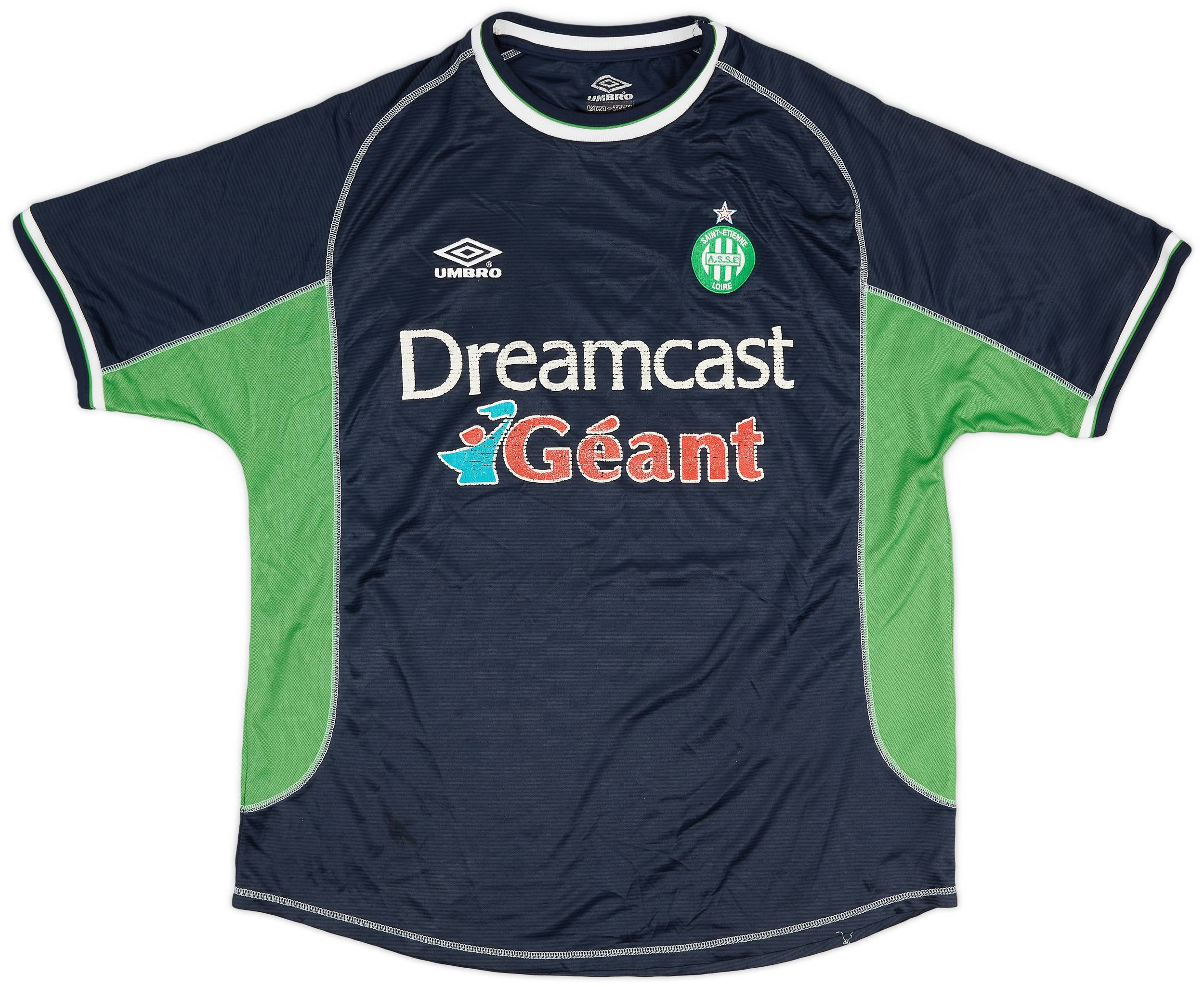 【レア】サンテティエンヌ 2000-01 Saint Etienne シャツ 2000-01 Saint Etienne Away Shirt - 6/10 - (XL)