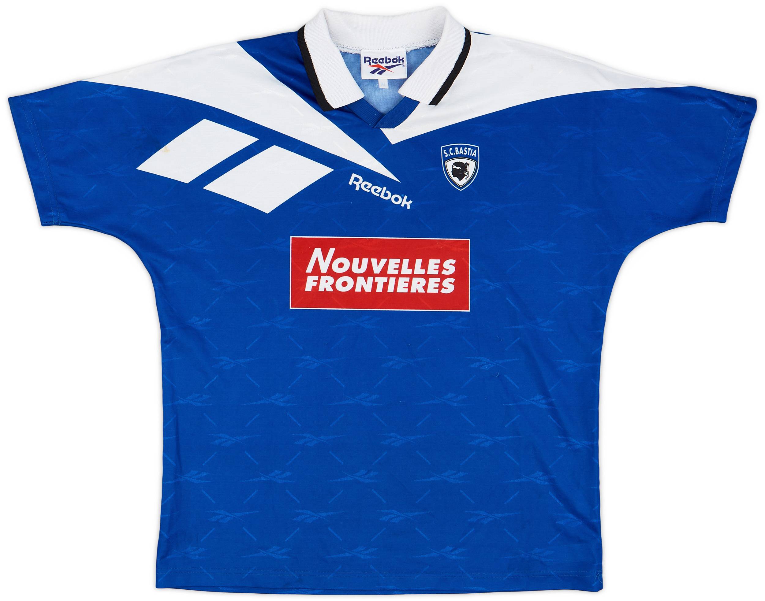 1995-96 Bastia Home Shirt - 8/10 - (XL.Boys)