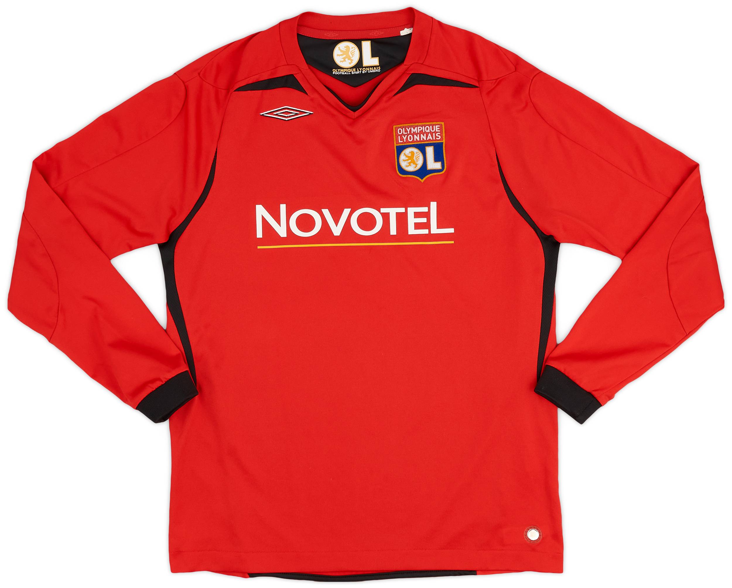 2007-08 Lyon GK Shirt - 8/10 - (XL.Boys)