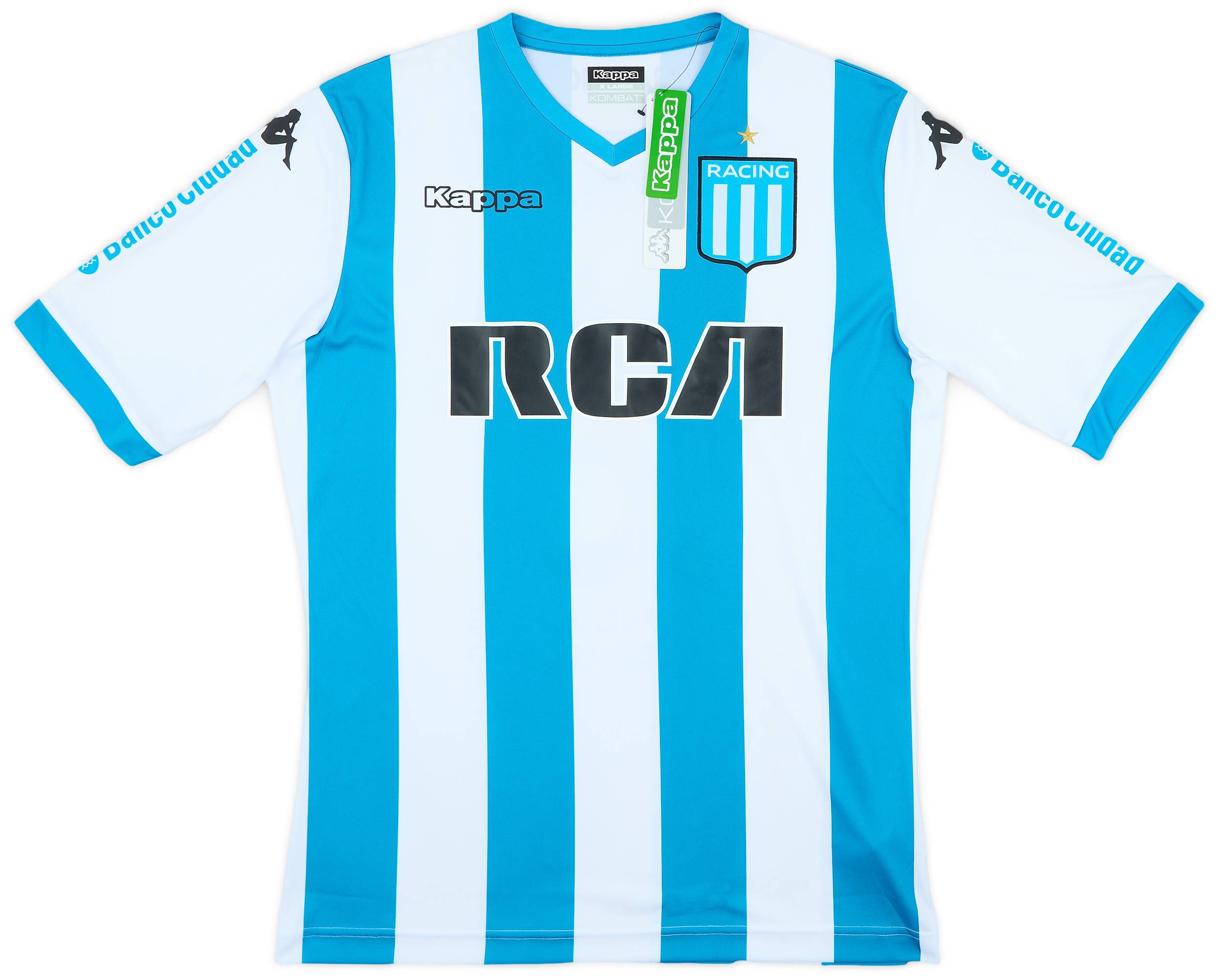 2018-19 Racing Club Home Shirt #18 (XL)