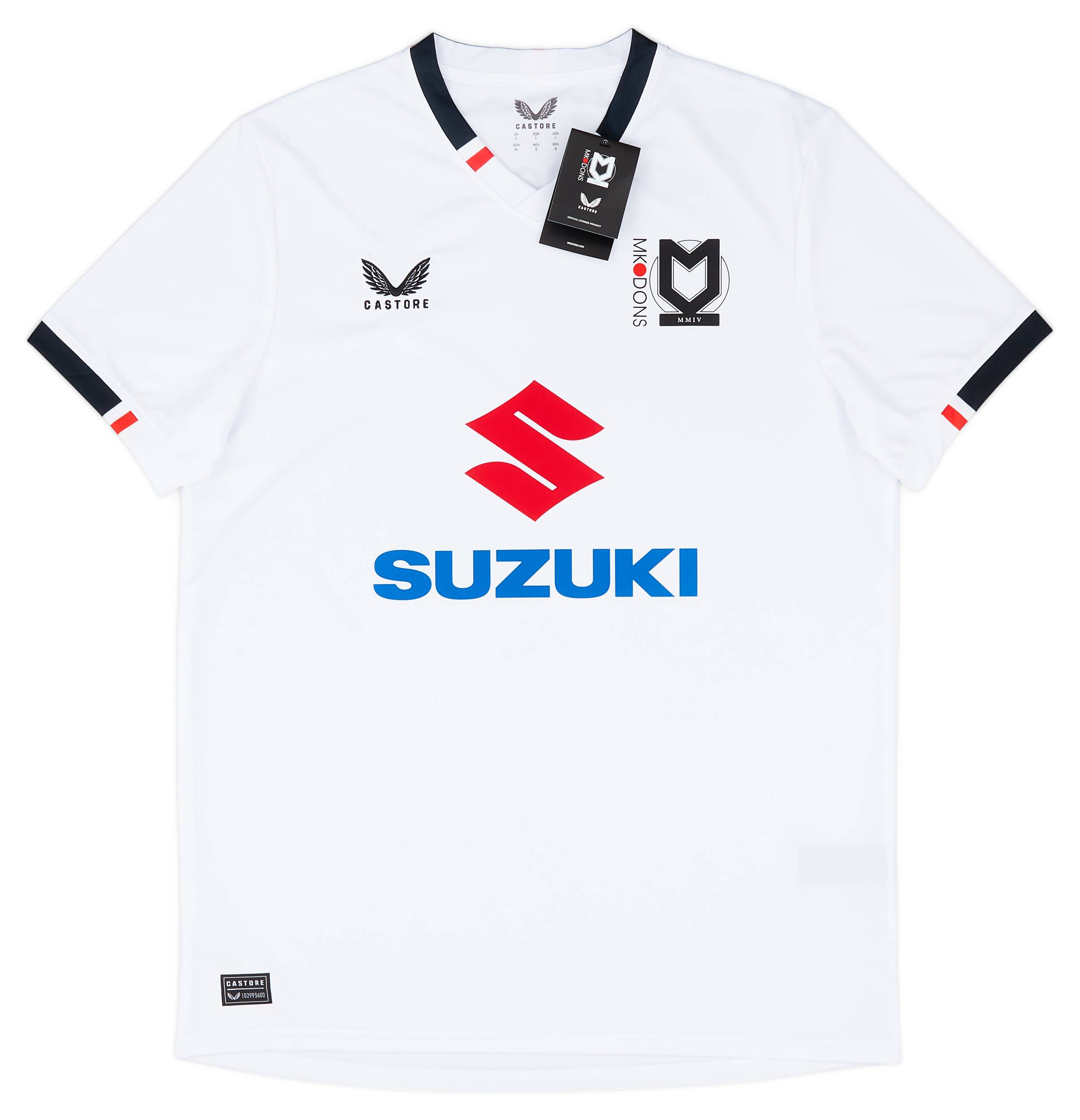 2023-24 MK Dons Home Shirt