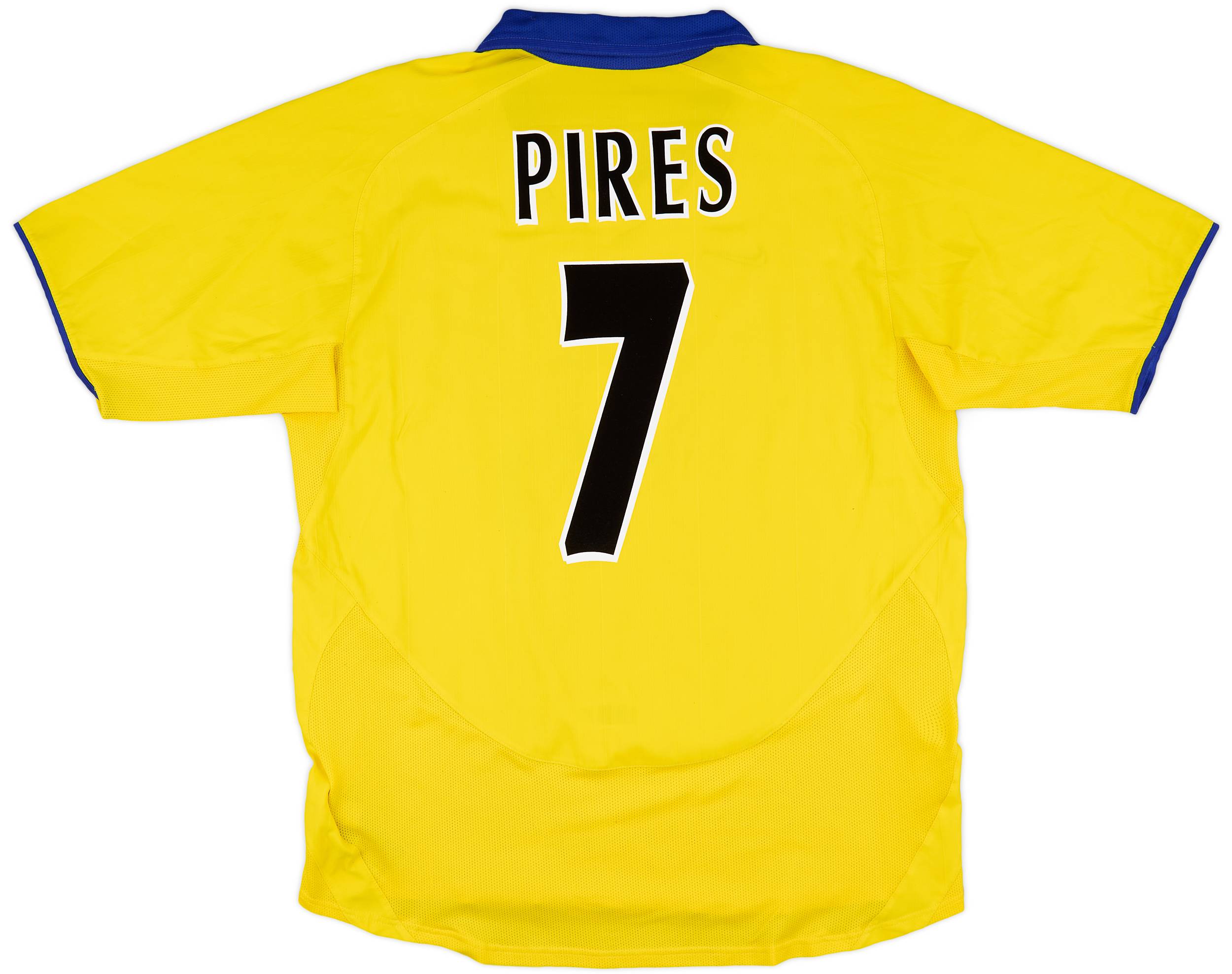 2003-05 Arsenal Away Shirt Pires #7 - 8/10 - (L)