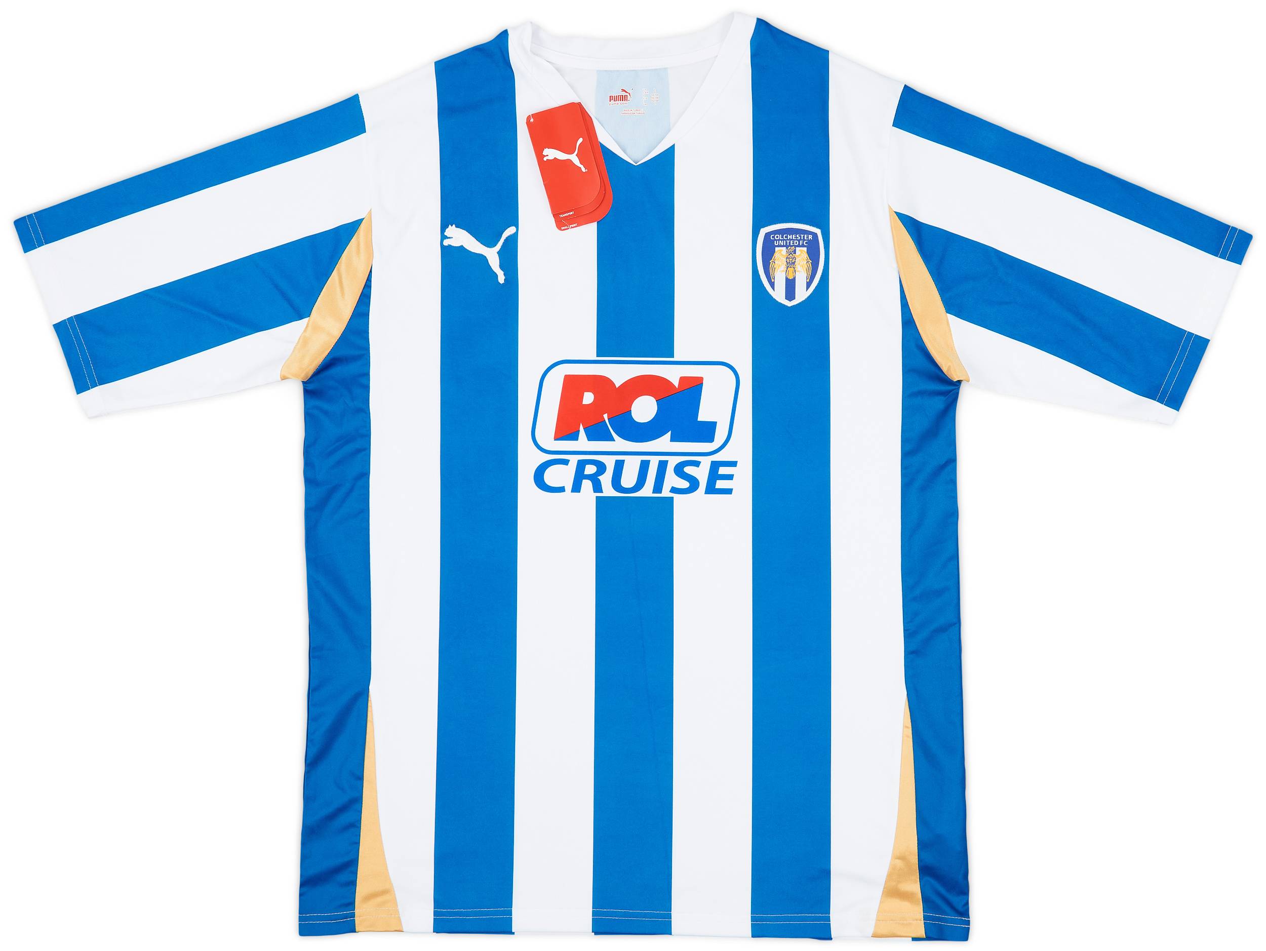 2010-12 Colchester Home Shirt (L)