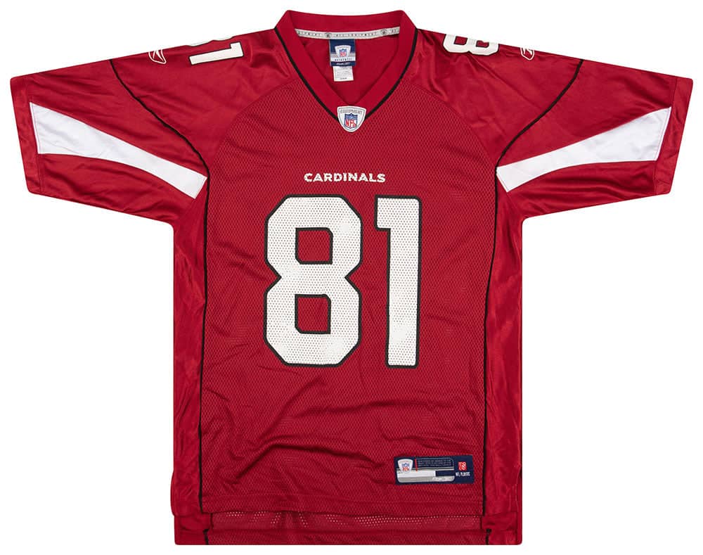 2007 Arizona Cardinals Boldin 81 Reebok On Field Jersey Home M