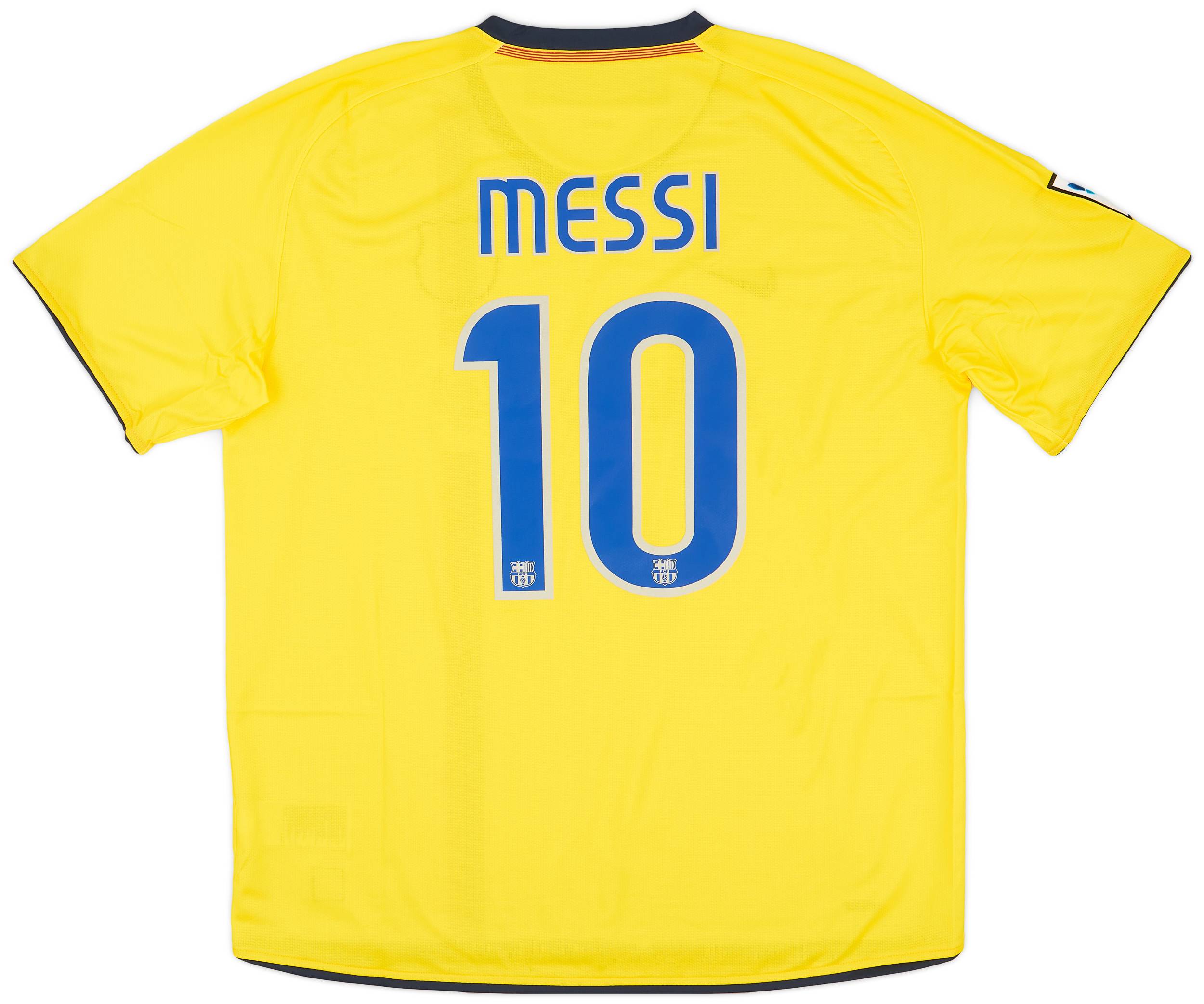 2008-10 Barcelona Away Shirt Messi #10 (XL)