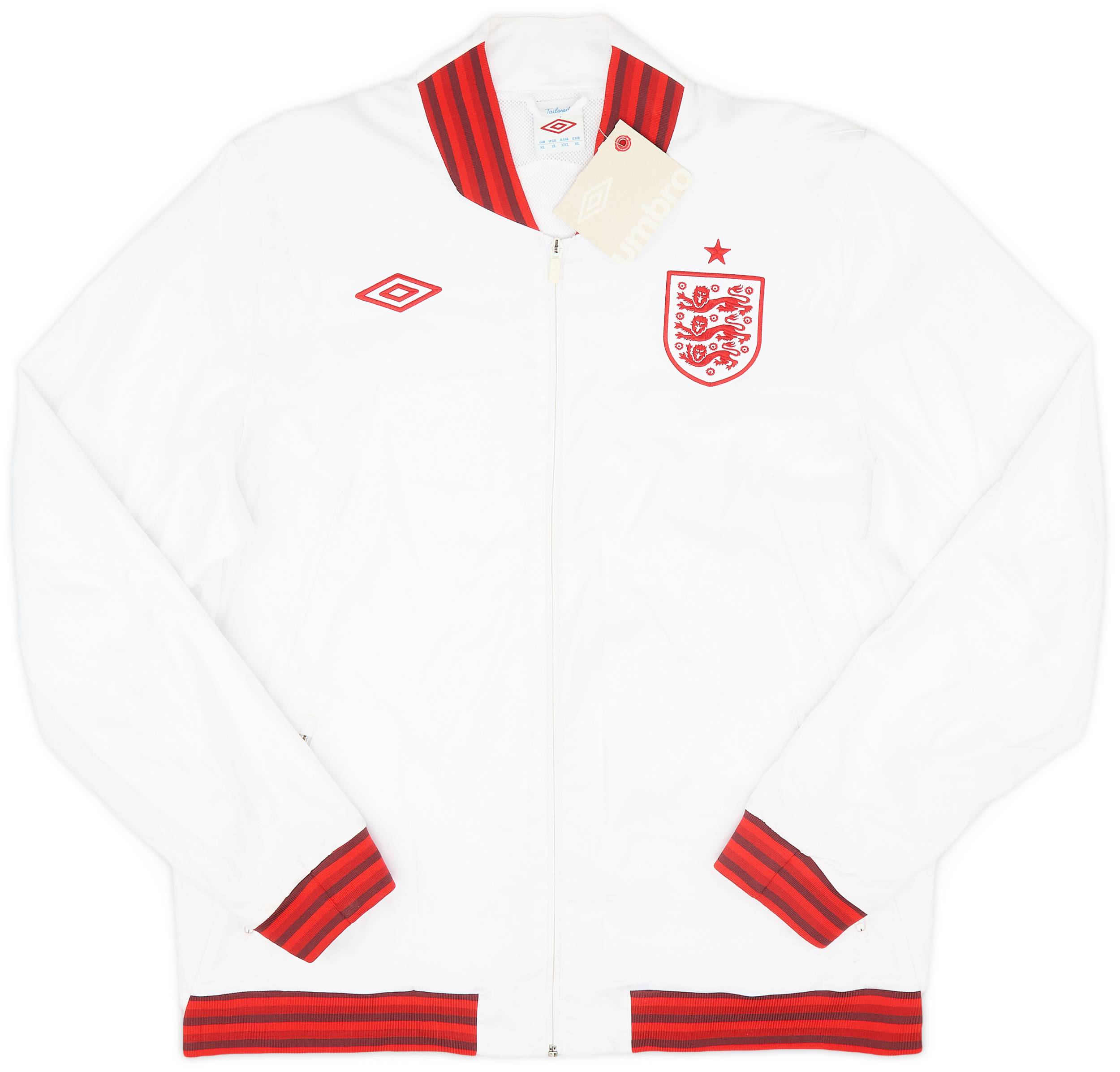 1995-97 England Umbro Track Jacket - 8/10 - (S.Boys)
