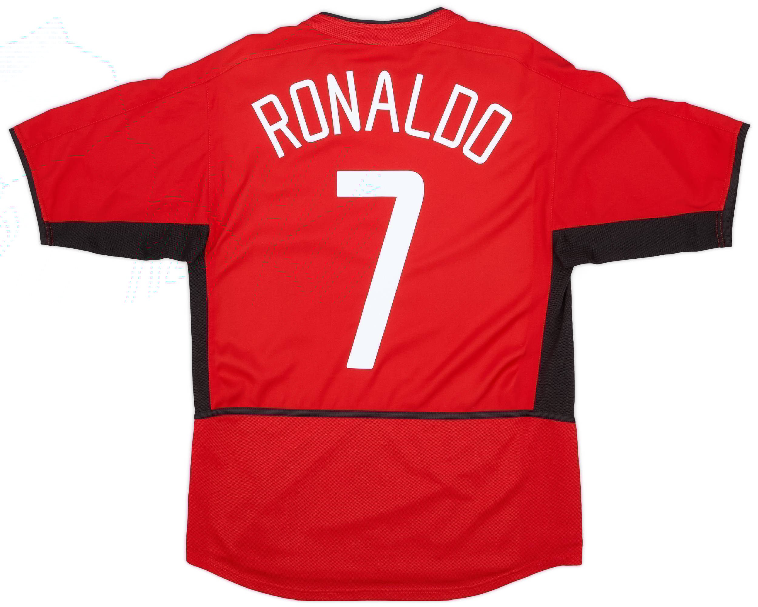 2002-04 Manchester United Home Shirt Ronaldo #7 - 8/10 - (S)