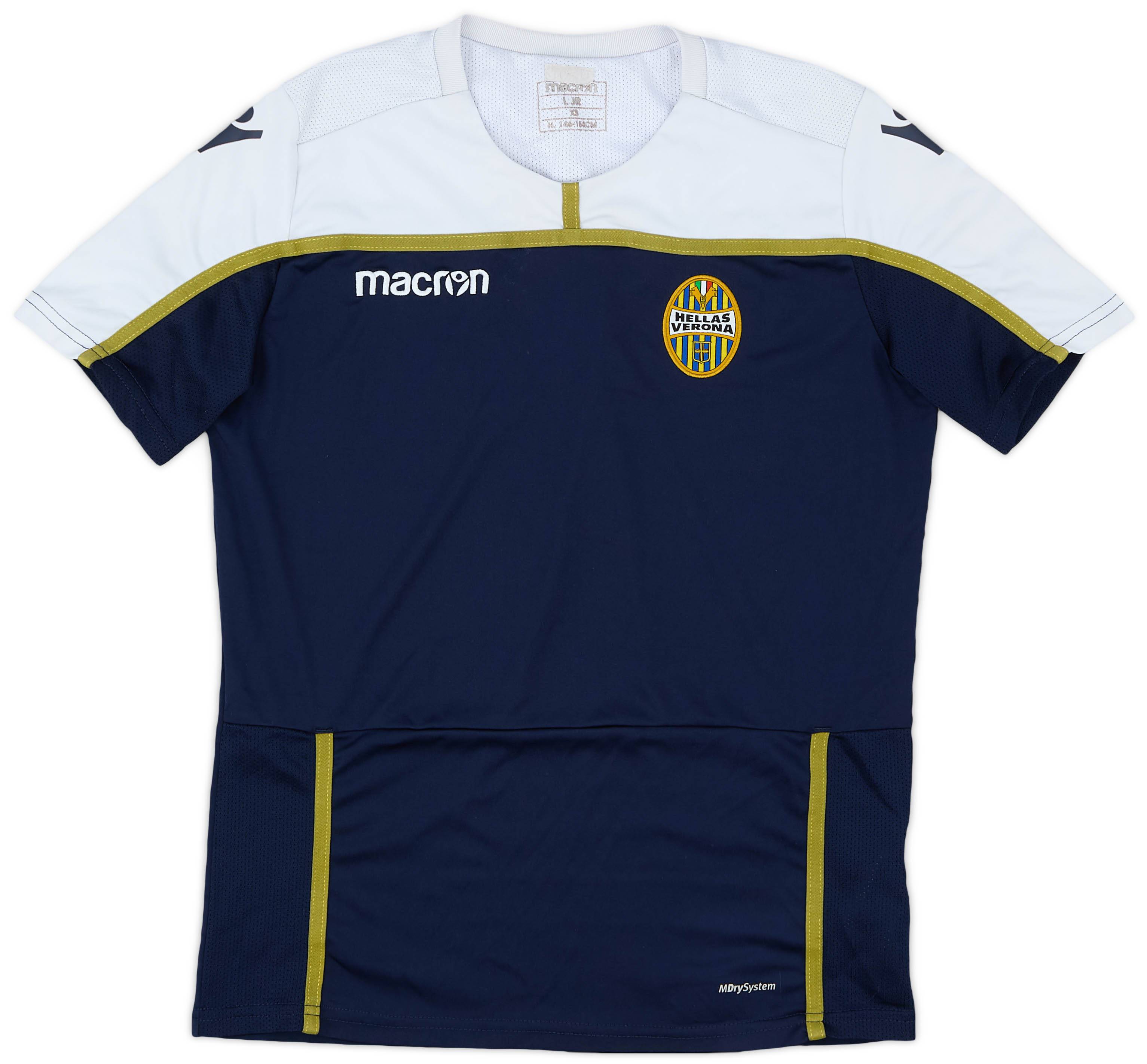 2018-19 Hellas Verona Macron Training Shirt - 7/10 - (S.Boys)