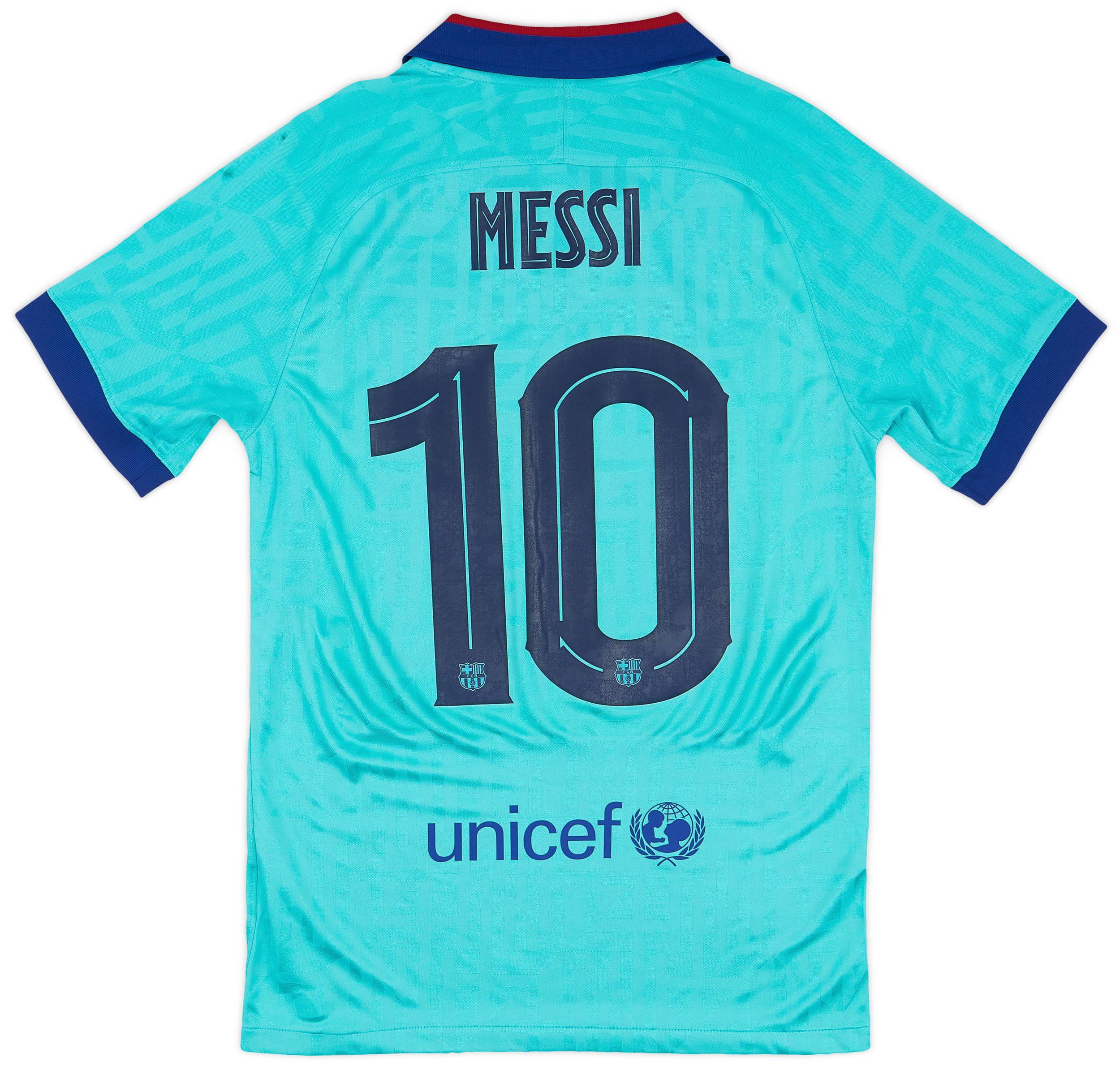2019-20 Barcelona Third CL Shirt Messi #10 - 9/10 - (S)