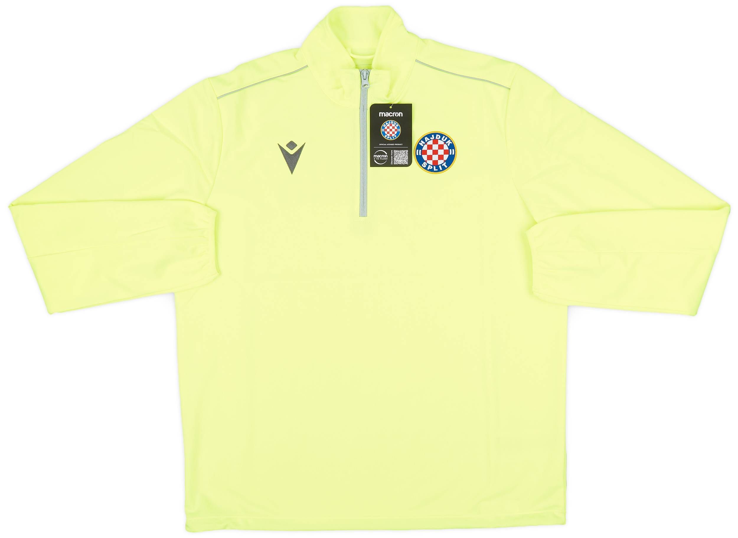 2022-23 Hajduk Split Macron 1/4 Zip Training Top (M)