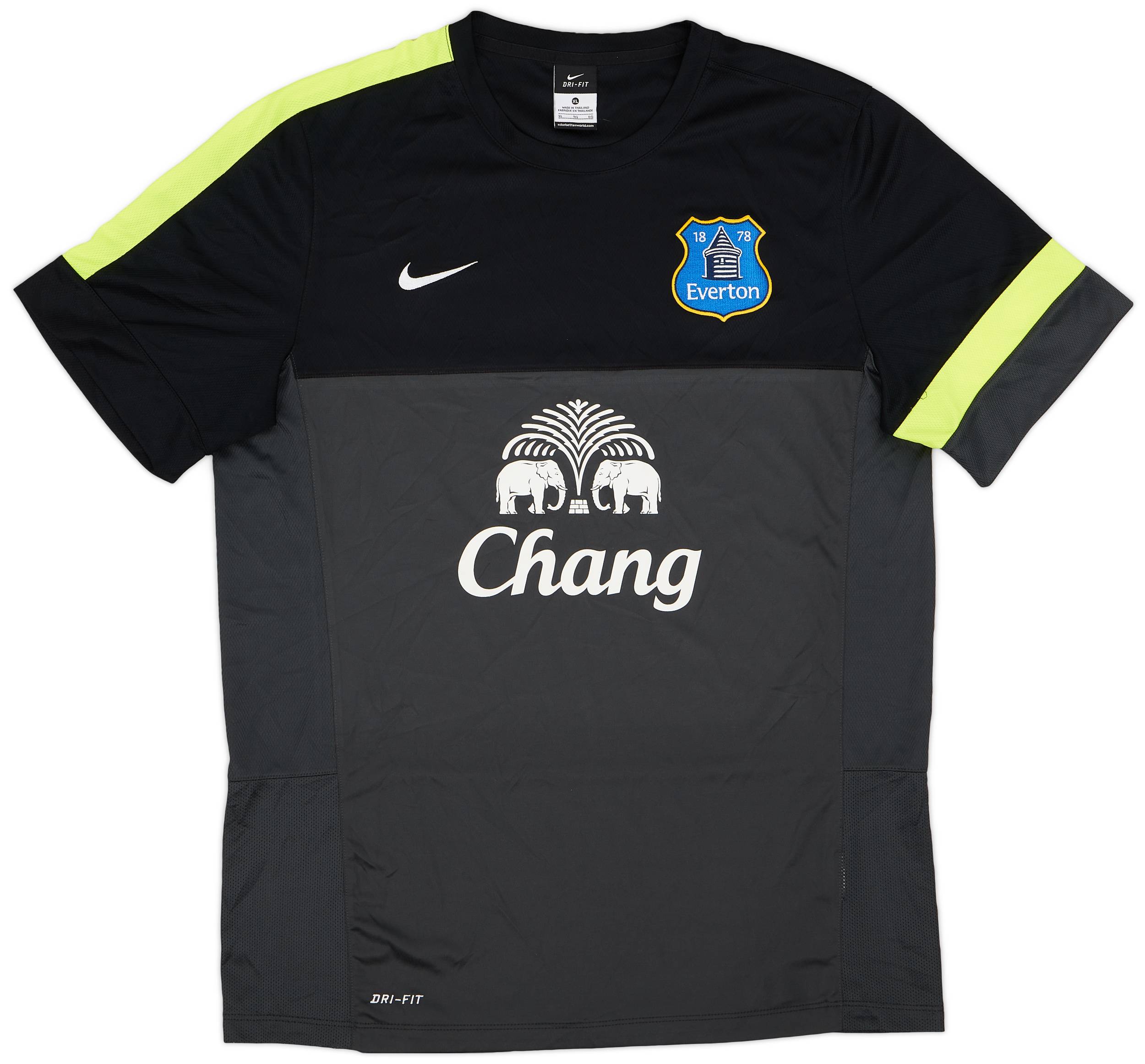 2013 14 Everton Nike Training Shirt 10 10 XL