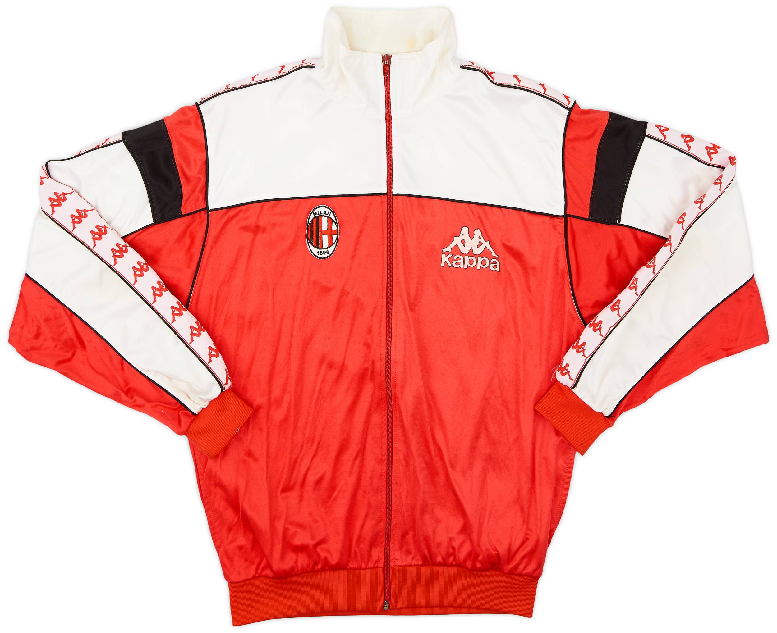 1987-88 AC Milan Match Issue Home L/S Shirt #2