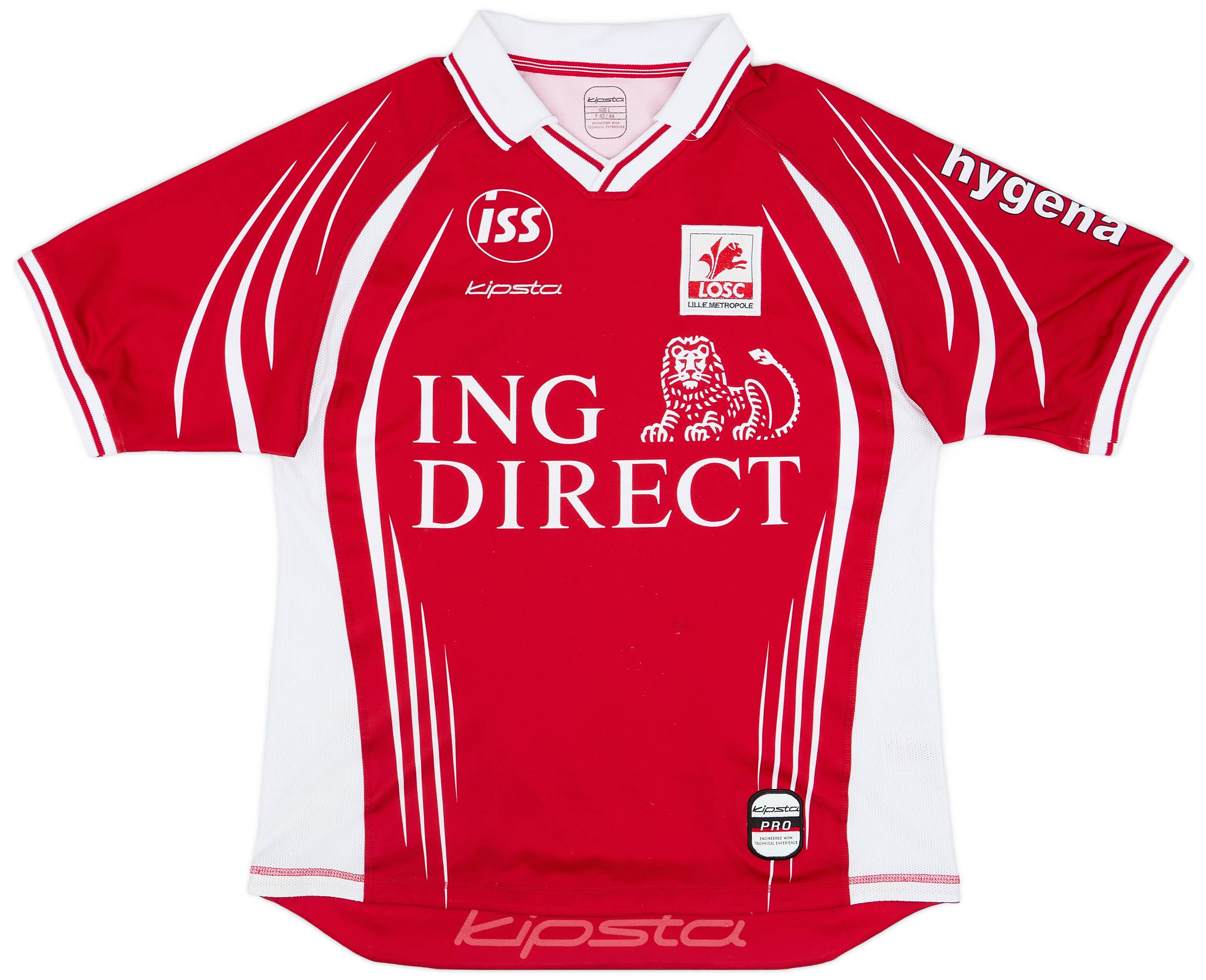 2001-02 Lille Home Shirt - 6/10 - (L)
