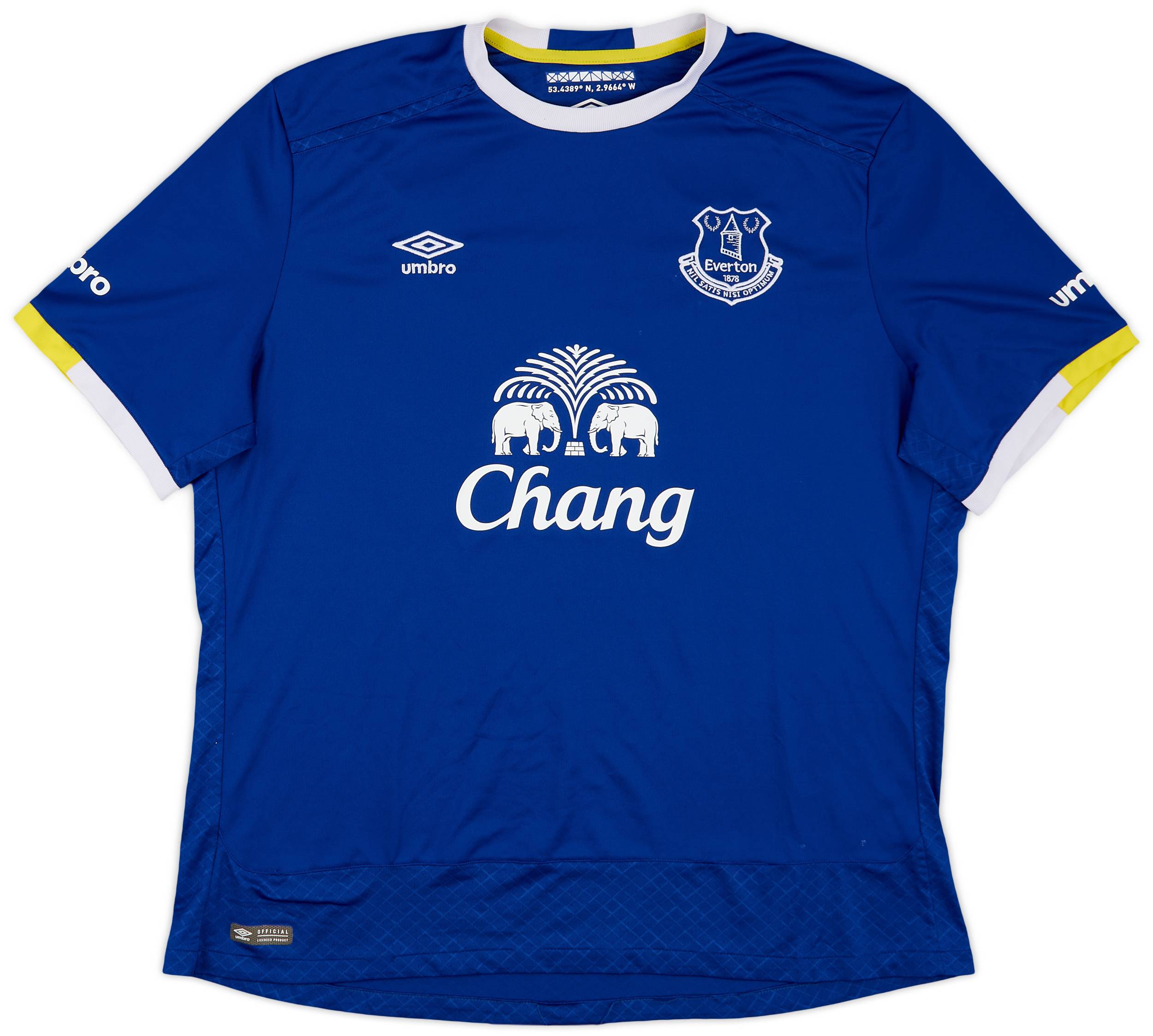2016-17 Everton Home Shirt - 7/10 - (XXL)