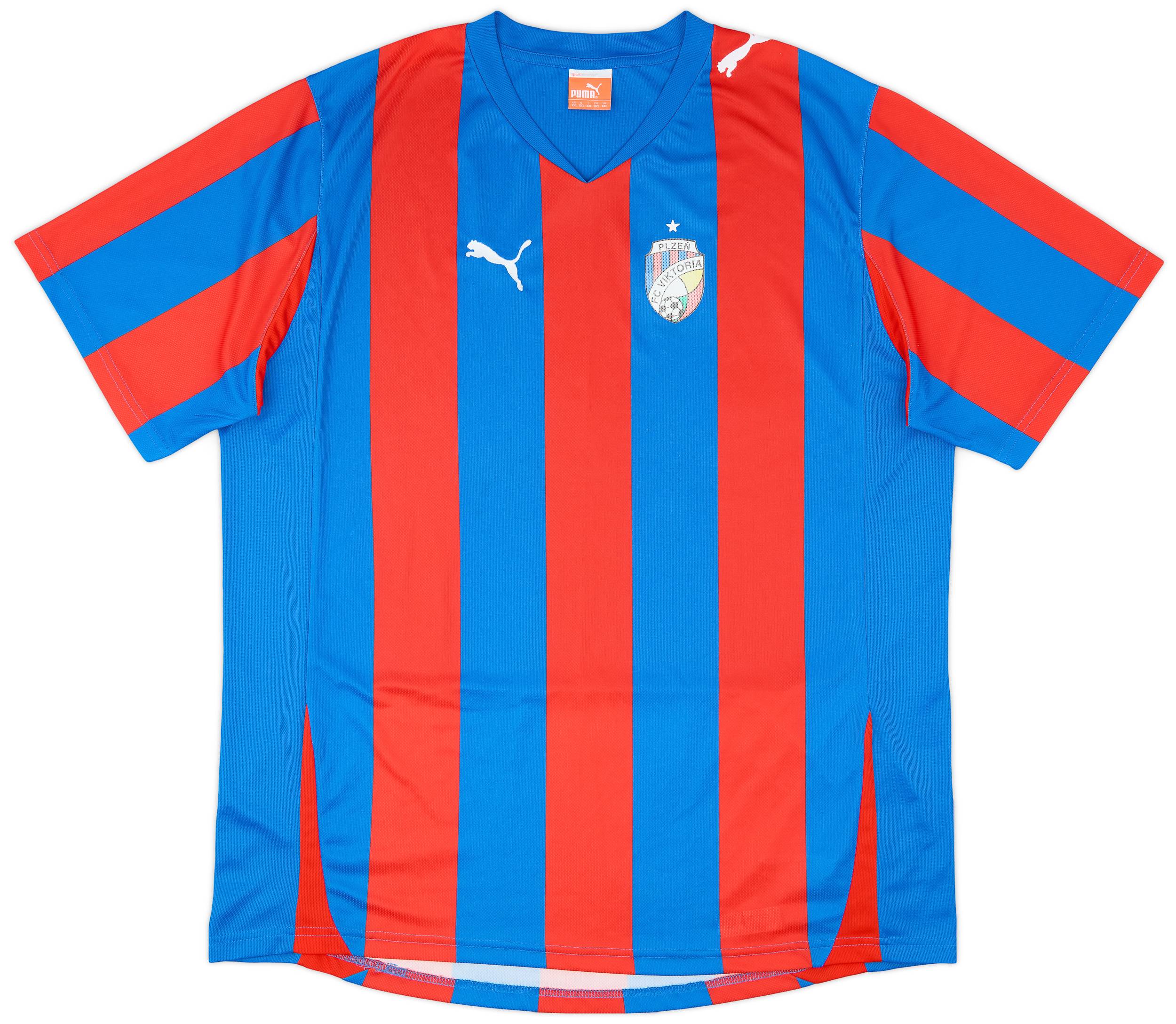 2011-12 FC Viktoria Plzen Home Shirt - 6/10 - (XXL)