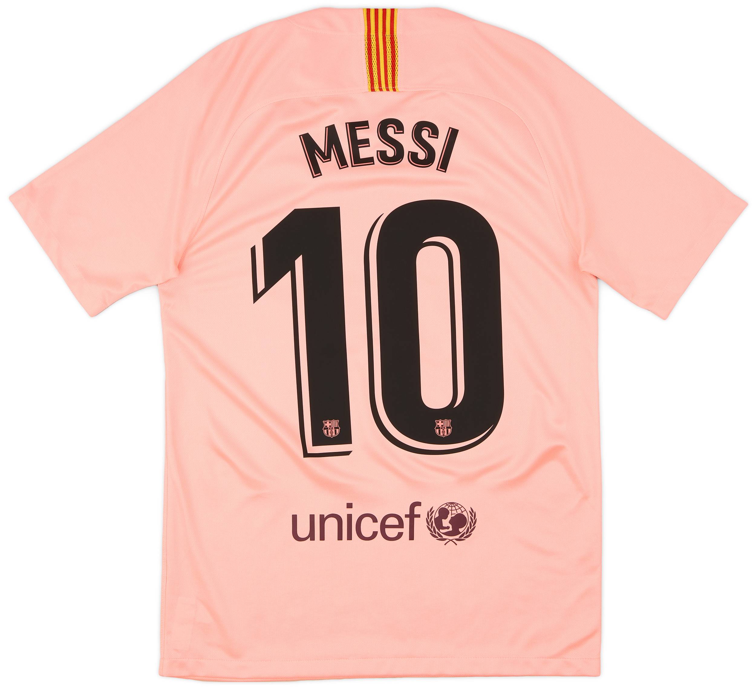 2018 19 Barcelona Third Shirt Messi 10 9 10 S