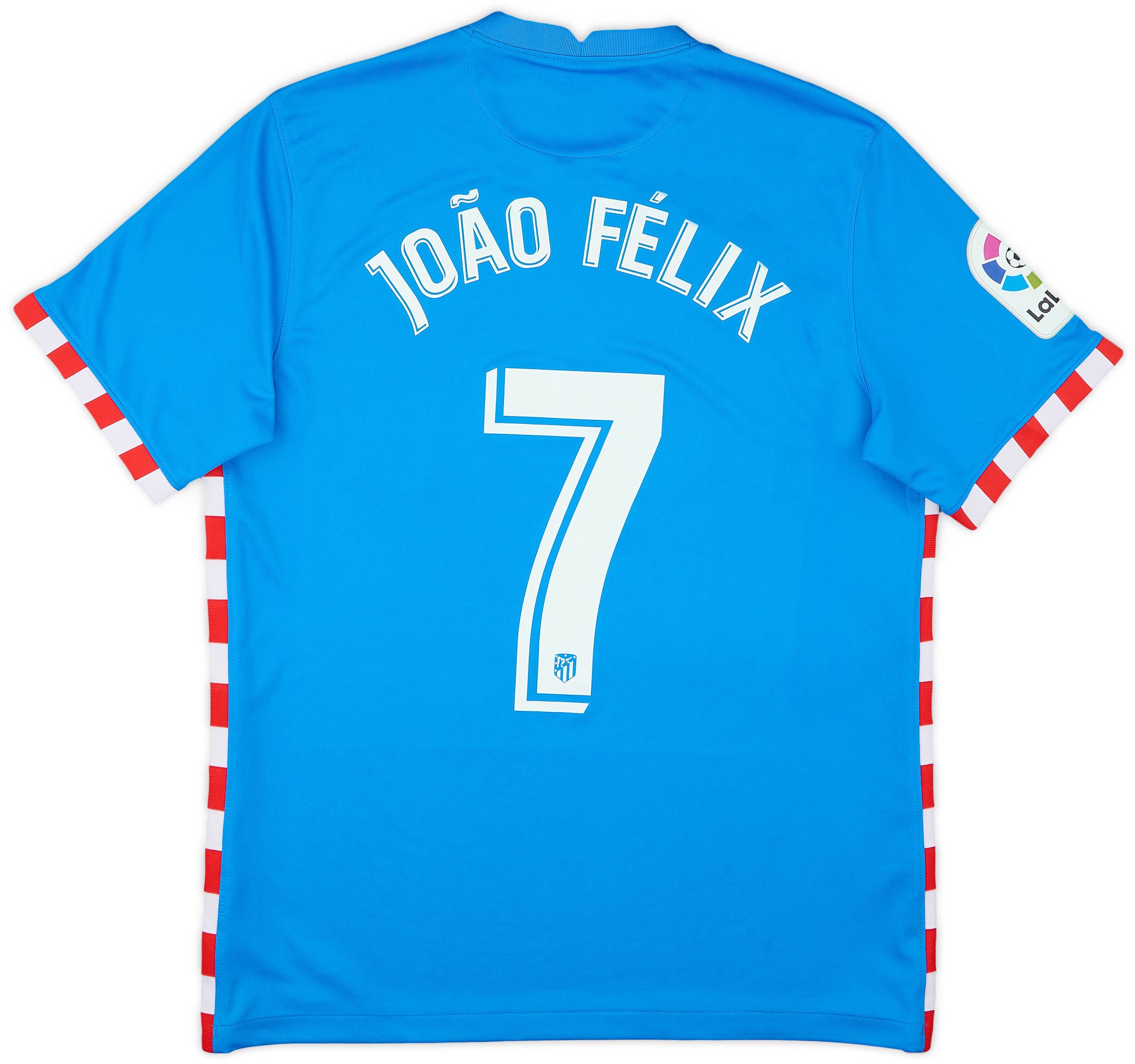 2021-22 Atletico Madrid Third Shirt Joao Felix #7 - 8/10 - (L) 2021-22 Atletico Madrid Third Shirt Joao Felix #7 - 8/10 - (L)