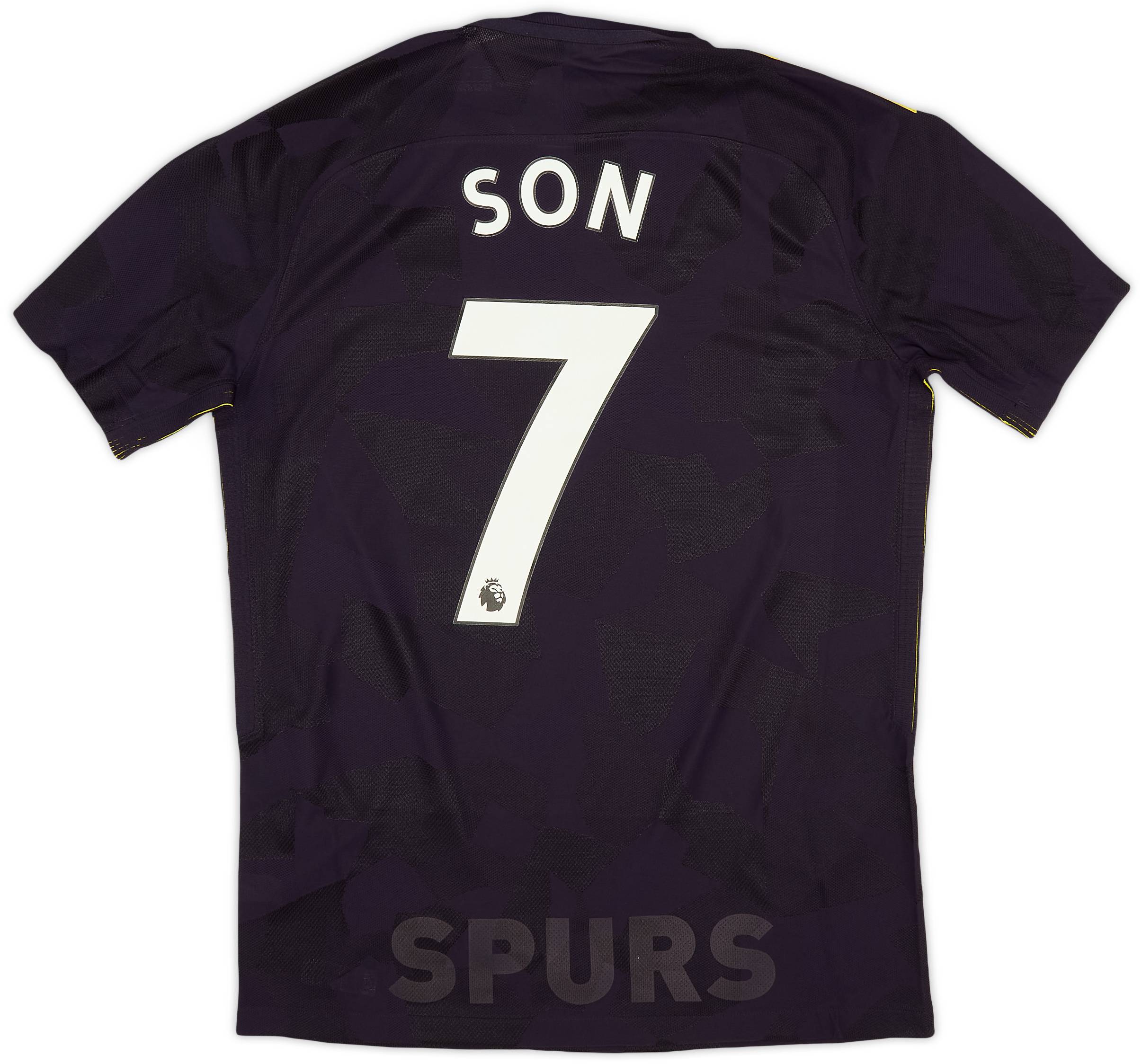 2017-18 Tottenham Authentic Third Shirt Son #7 - 8/10 - (M)