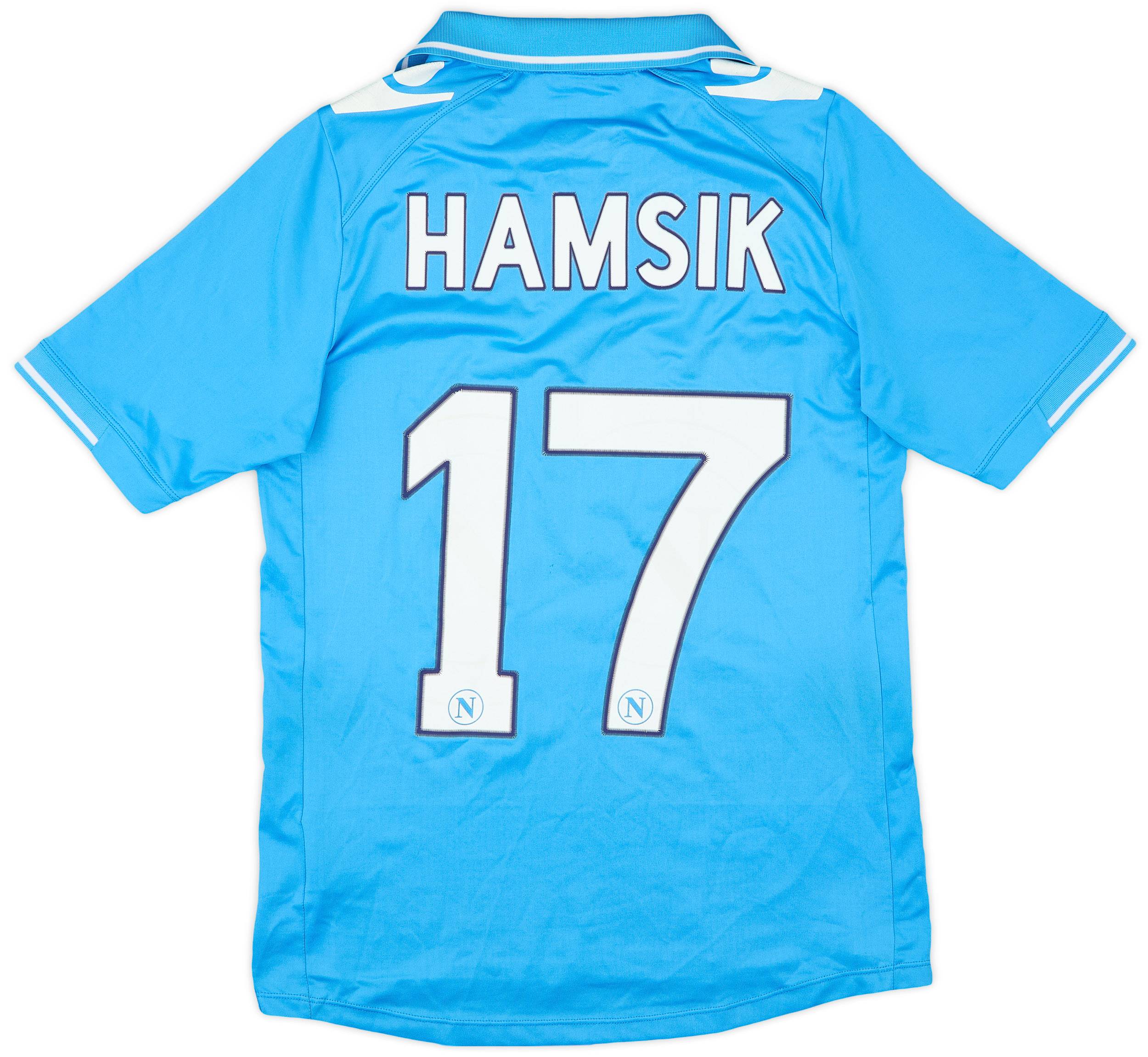 2011-12 Napoli Home Shirt Hamsik #17 - 6/10 - (S)