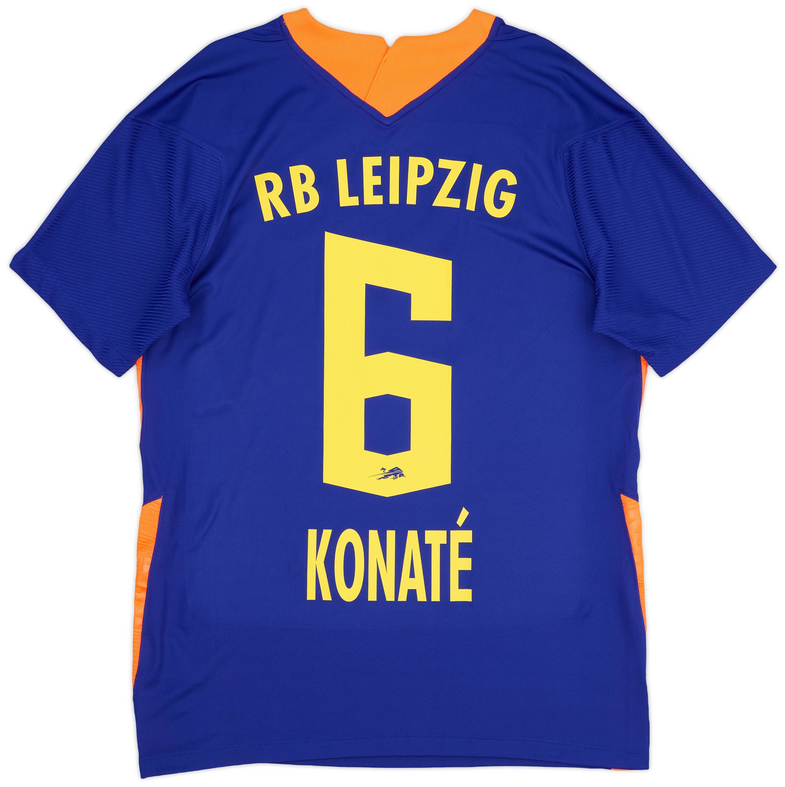 2020-21 RB Leipzig Away Shirt Konate #6 (M)