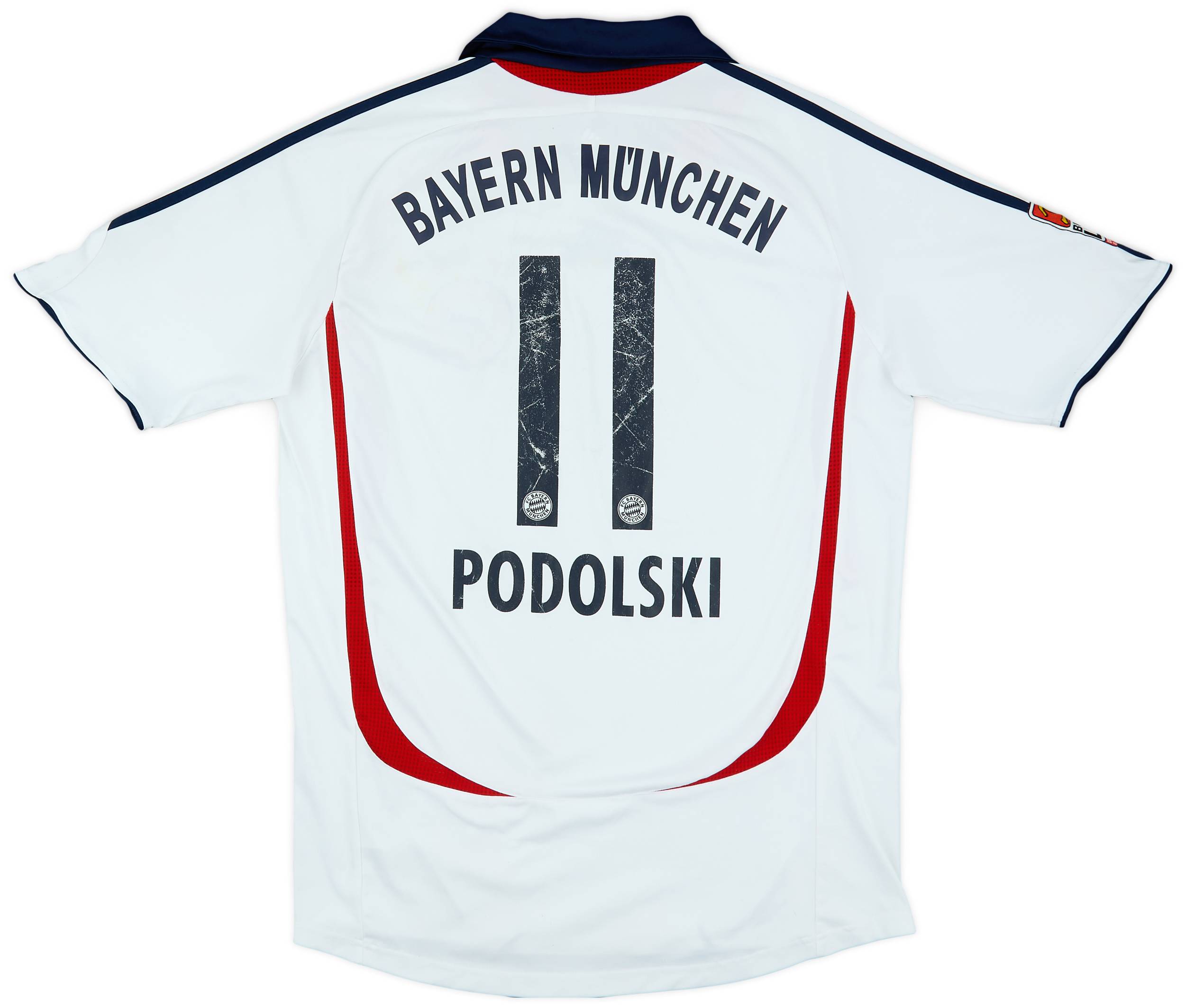2006-07 Bayern Munich Away Shirt Podolski #11 - 5/10 - (L)