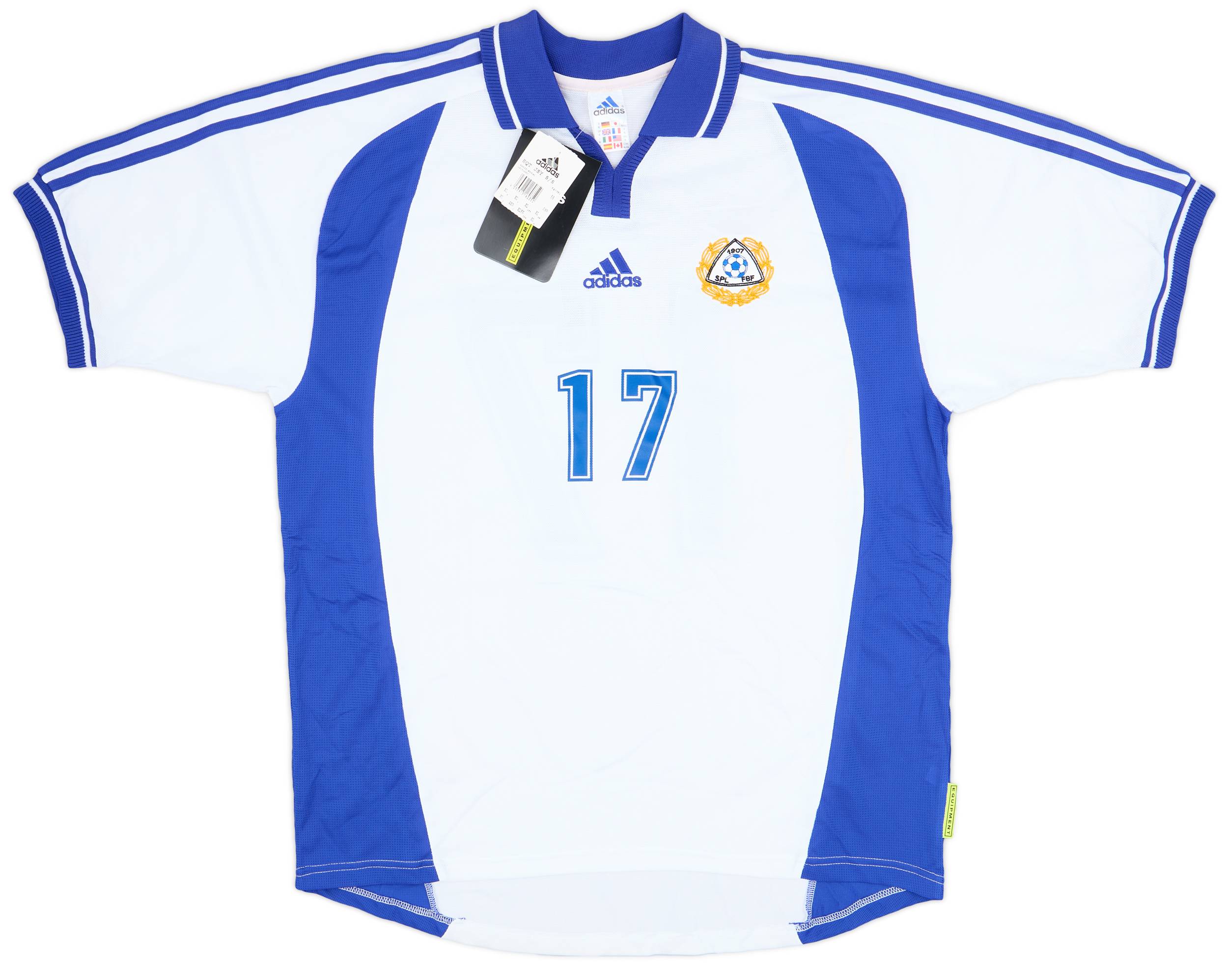 2000-02 Finland Player Issue Home Shirt #17 (XL)