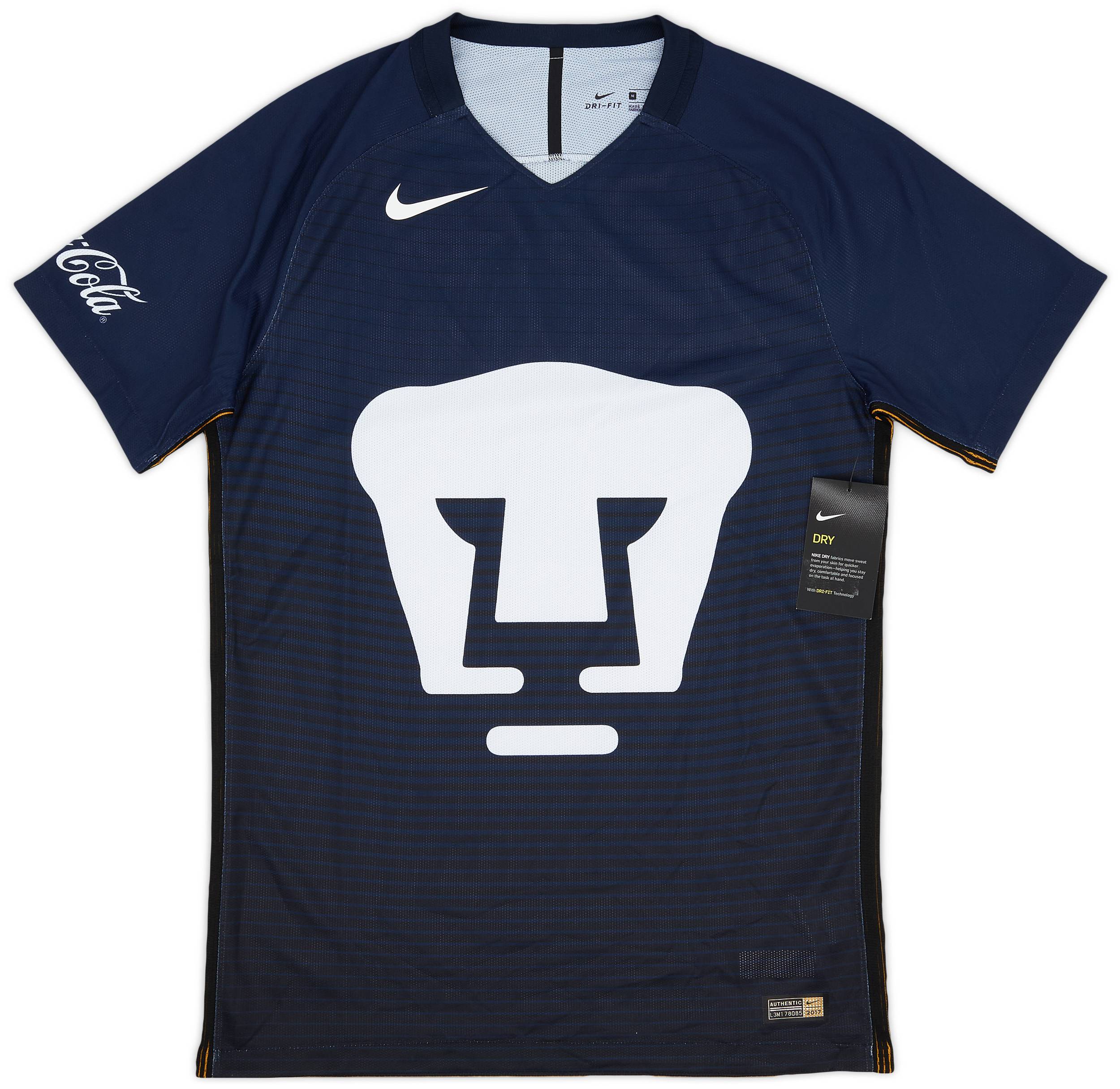 2016-17 UNAM Pumas Authentic Third Shirt (M)