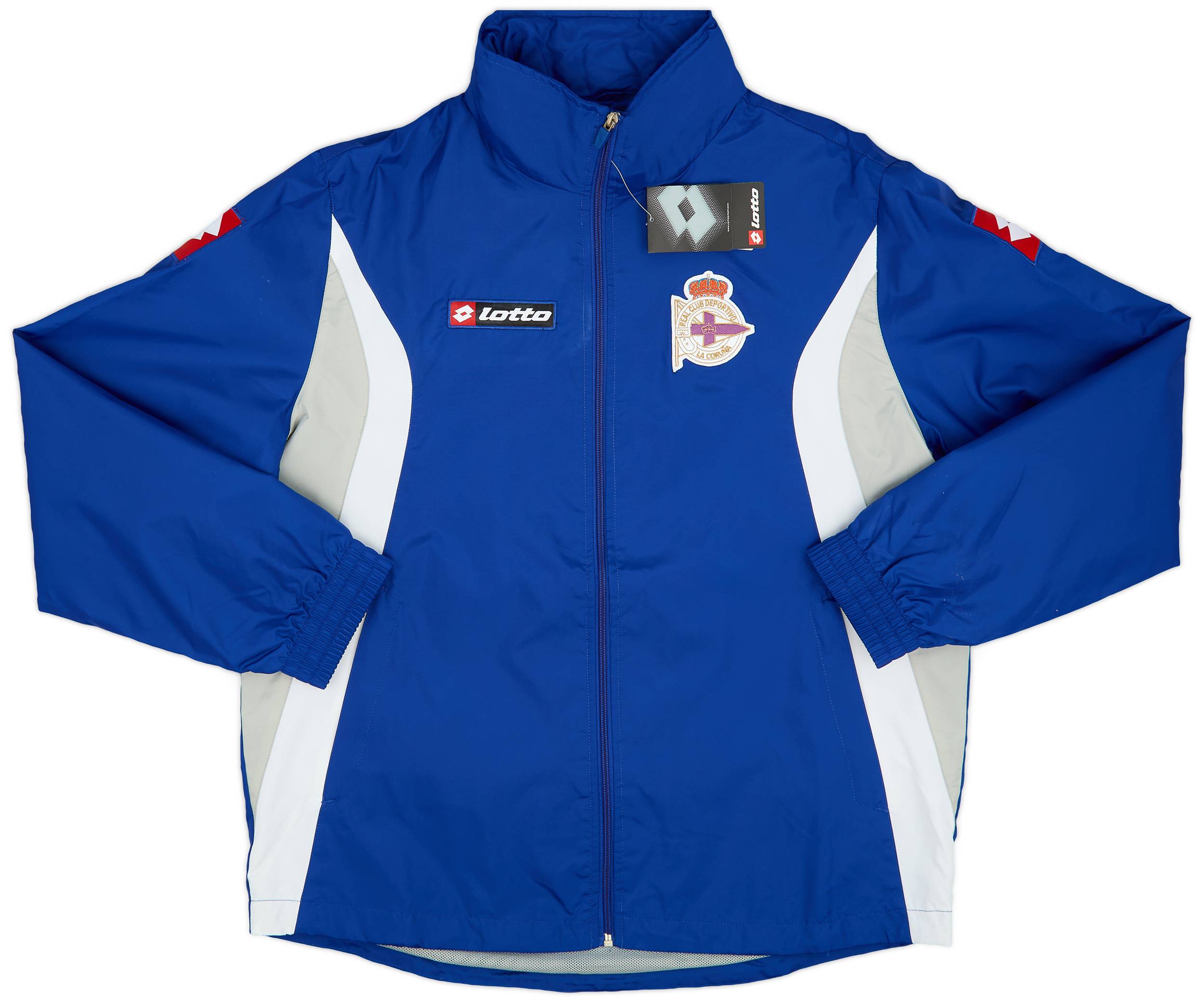 2011 12 Deportivo Lotto Windbreaker Jacket